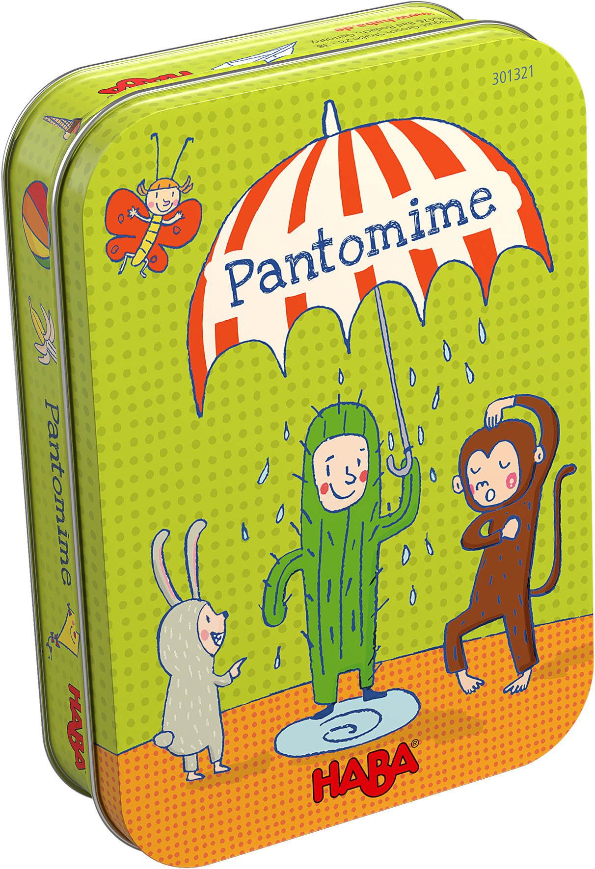 Haba Spiel Mitbringspiel kommunikatives Spiel Pantomime 2011613001