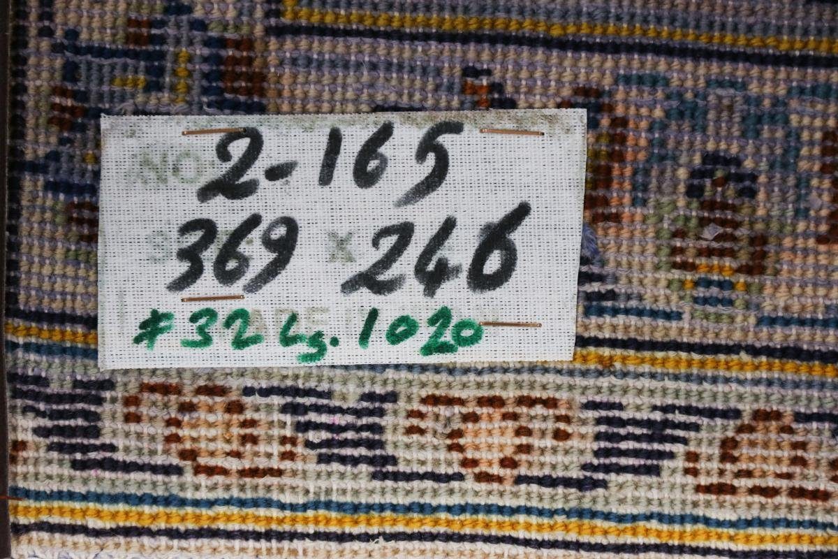 Orientteppich Keshan 247x370 Handgeknüpfter Orientteppich Höhe: Perserteppich, / Trading, mm 12 Nain rechteckig