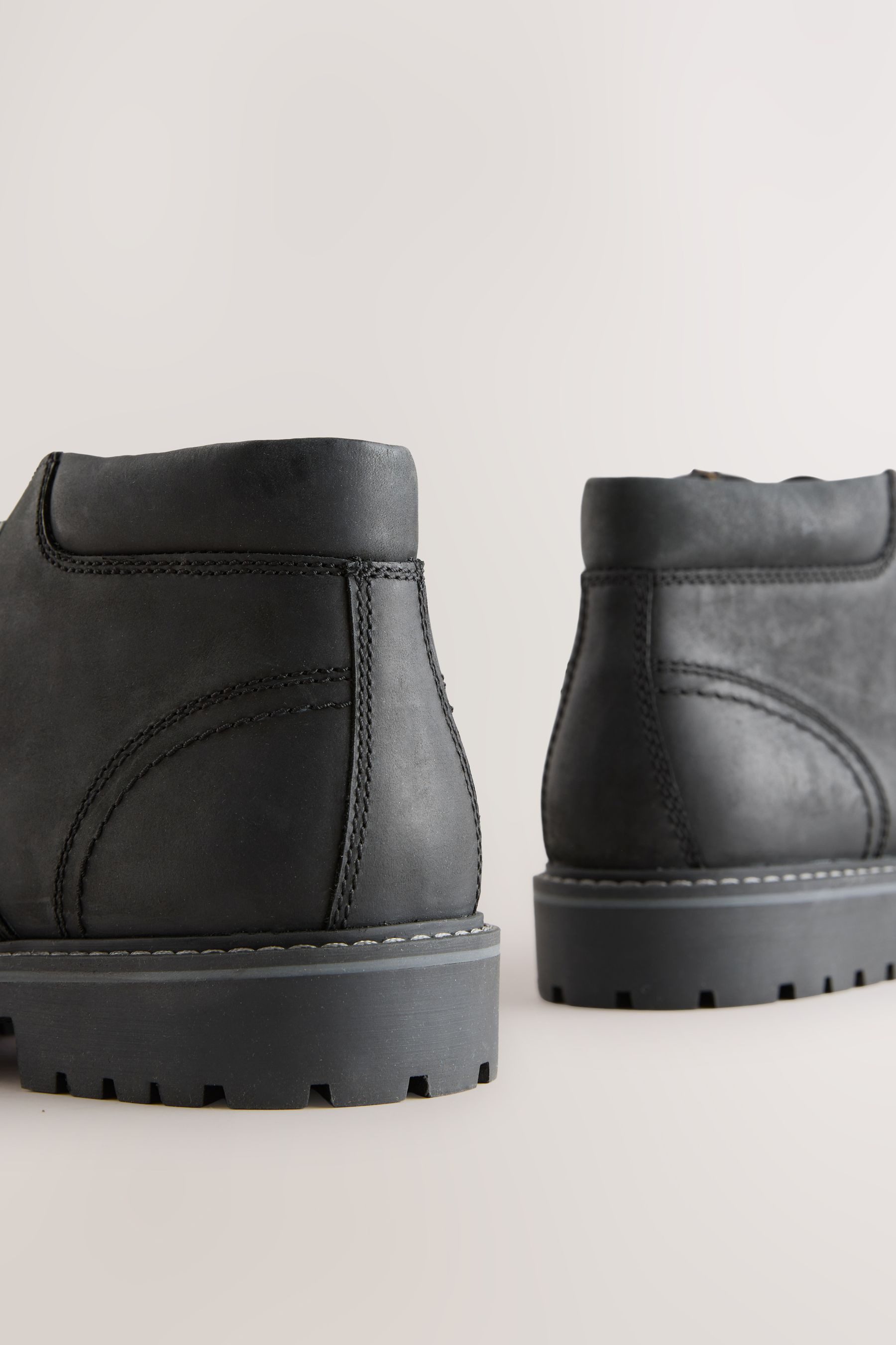 Next Robuste Lederstiefeletten Stiefelette (1-tlg)