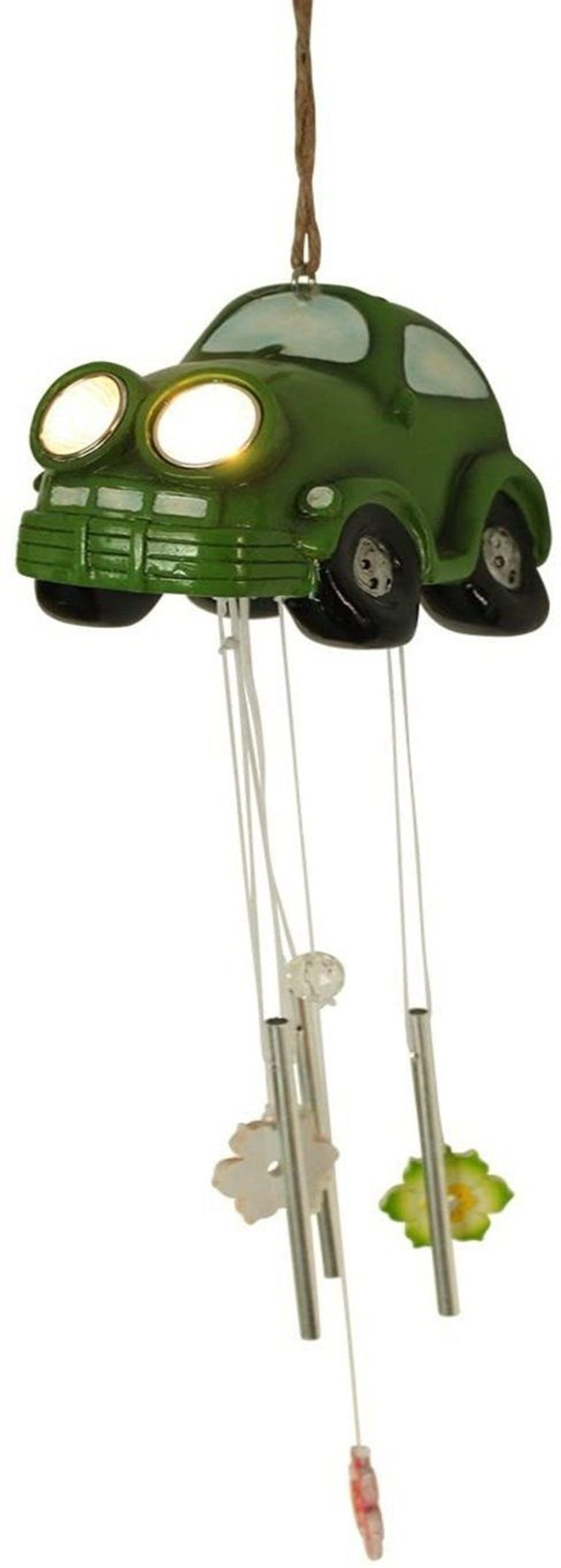 Luna24 simply great ideas... Windspiel Solarleuchte, Solarlampe, Windspiel "Crazy Car"