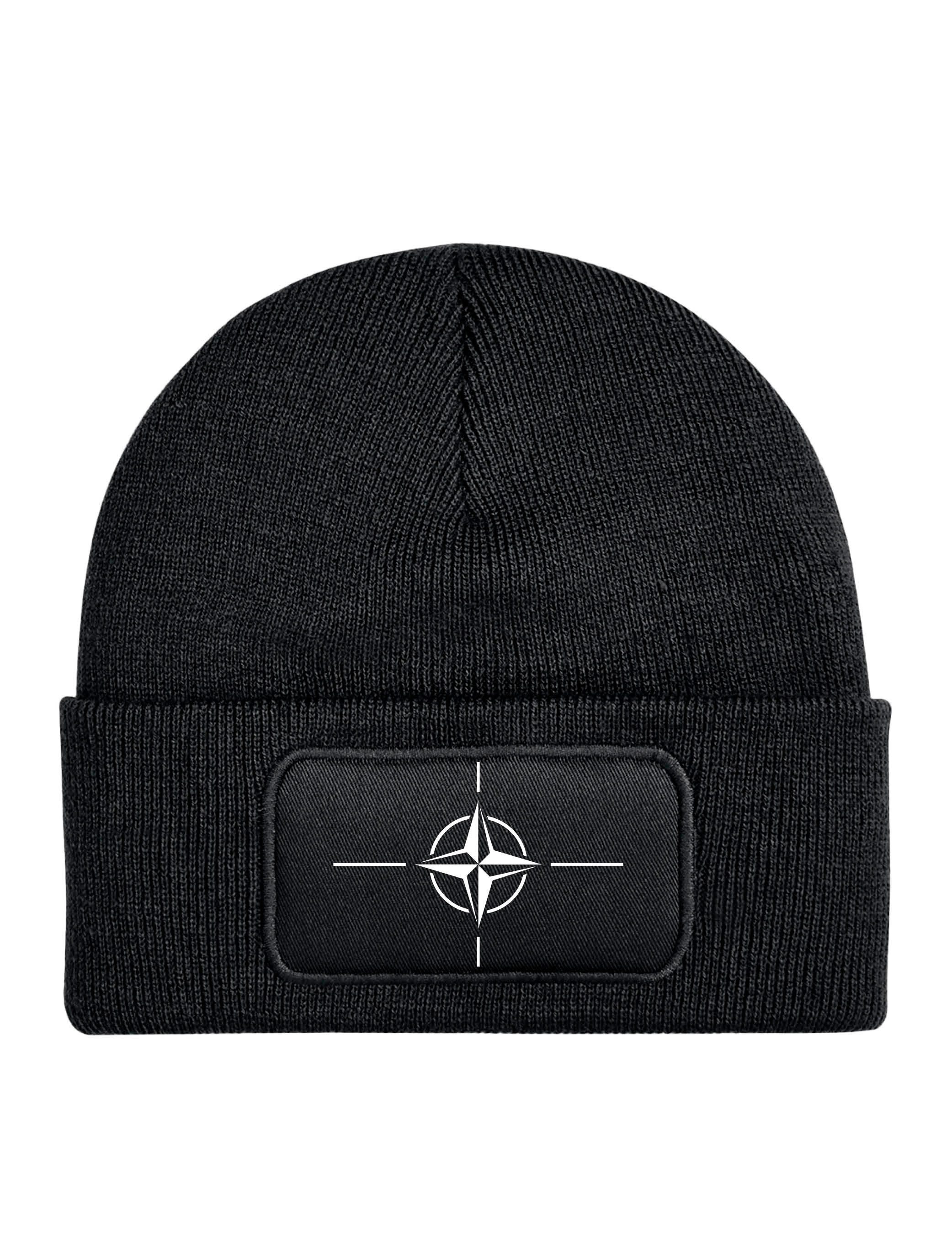 Youth Designz Beanie Unisex Kinder Beanie Mütze "NATO" Europäische Mächte Print Geschenk mit lustigen und stylischen Aufdruck für Jungen und Mädchen Statement