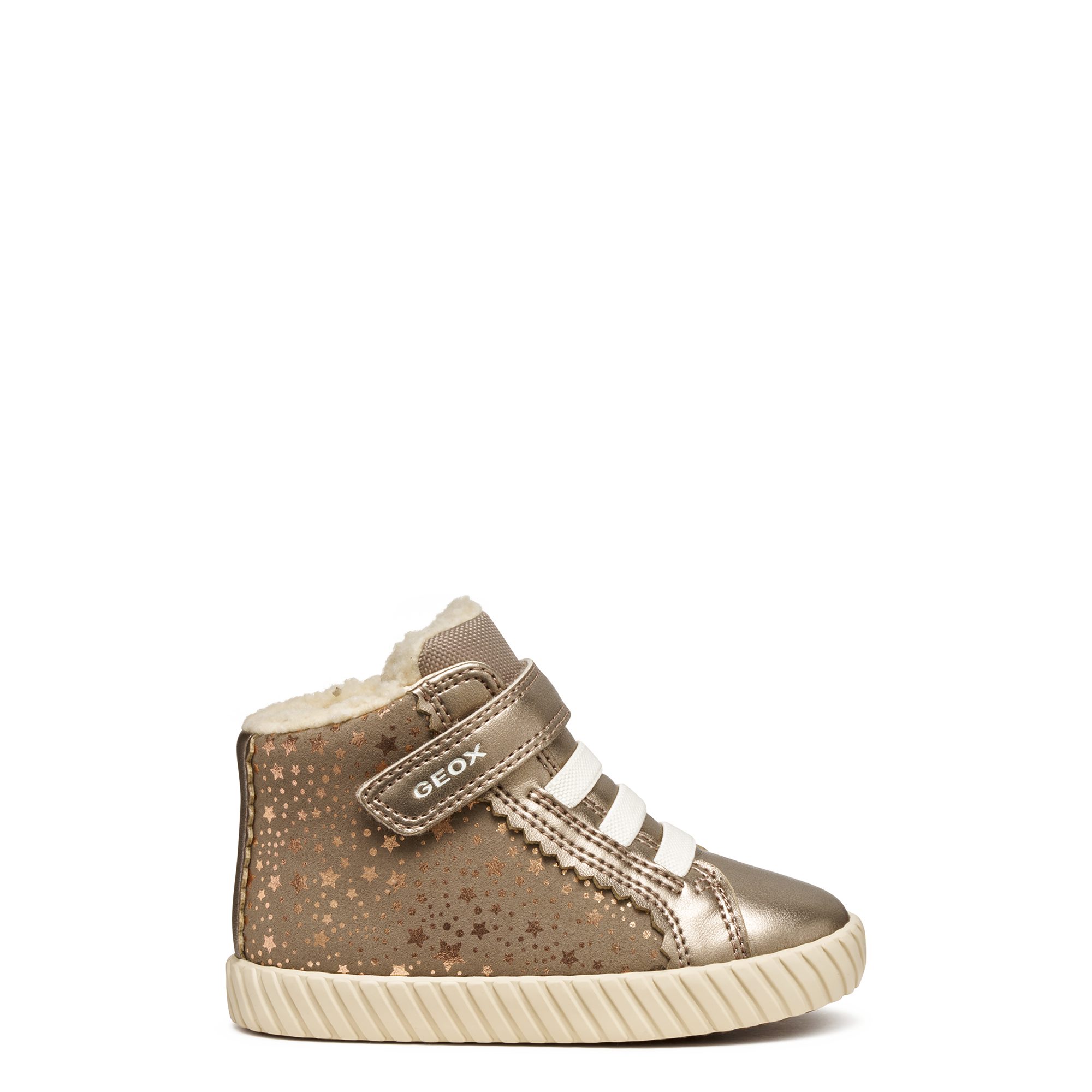 Geox GEOX MIRROLESS, Warmfutter, Gold, Kinder Winterstiefel