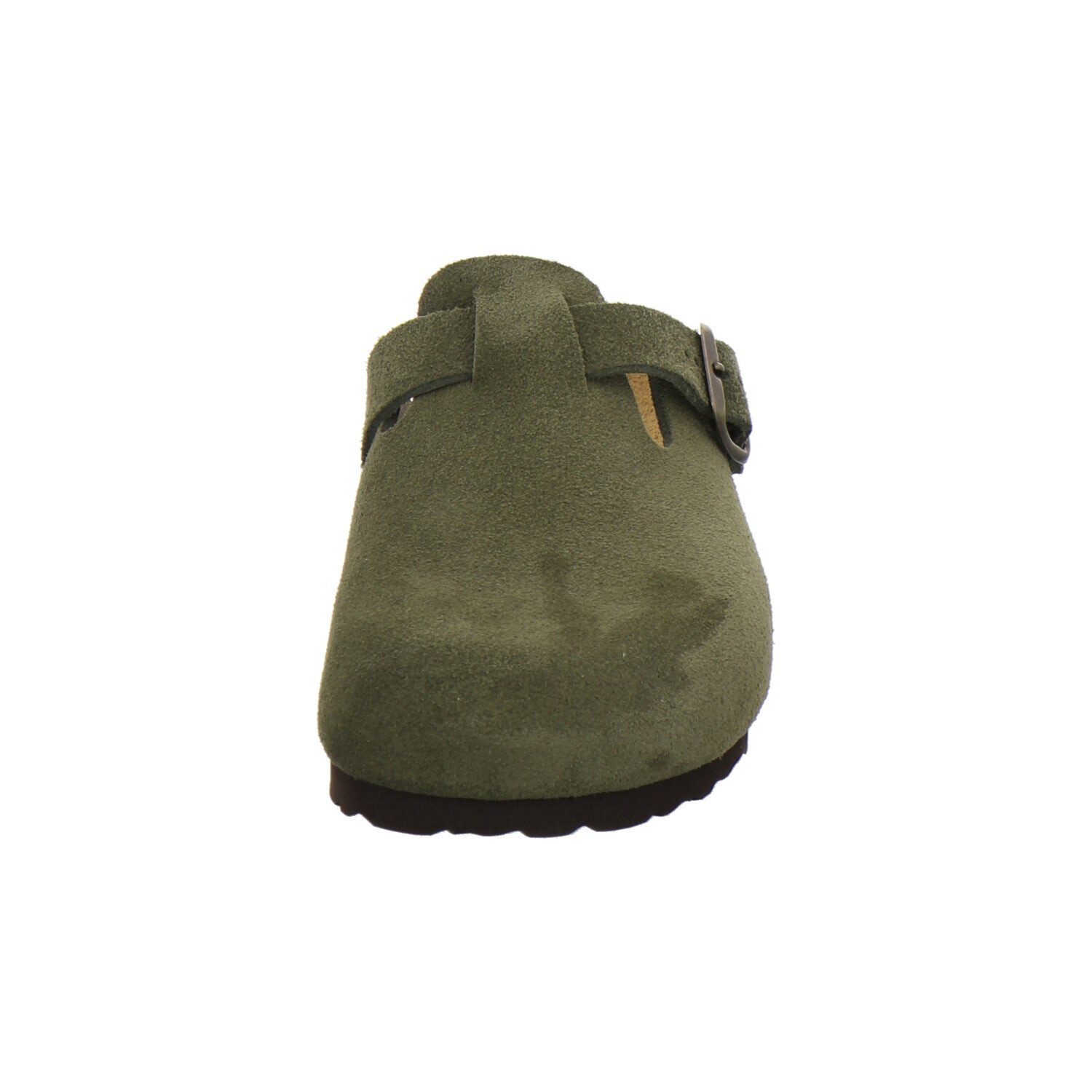 AFS-Schuhe Damen Clog aus Veloursleder mit Fußbett, Made in Germany – Bild 3 von 5