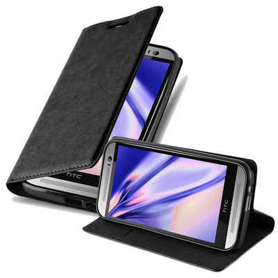 Cadorabo Handyhülle »Book Invis. Magnet«, Hülle für HTC ONE M8 Klappbare Handy Schutzhülle - mit Standfunktion und Kartenfach
