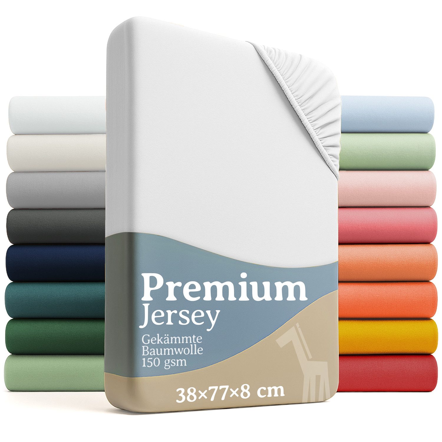 Laleni Spannbettlaken Premium für Beistellbett - Atmungsaktives Spannbetttu günstig online kaufen