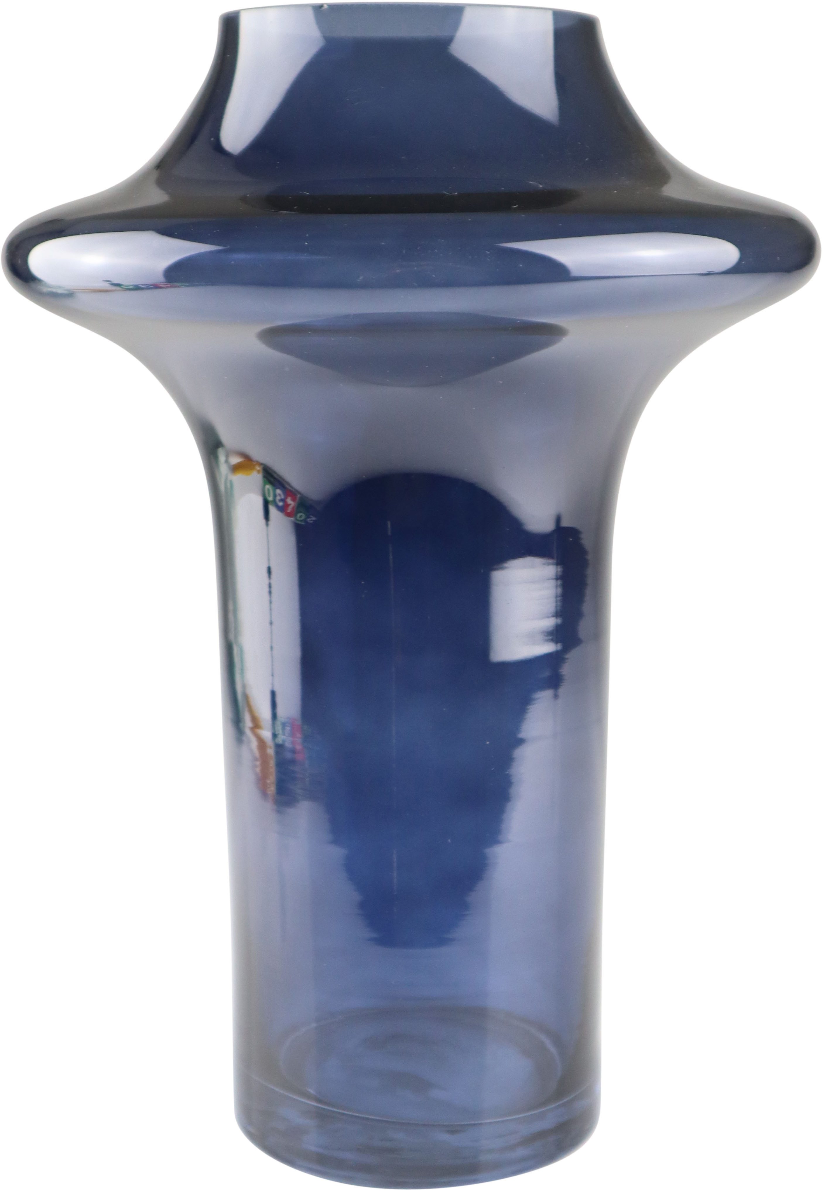 AM Design Dekovase Bauchige Glasvase in Blau, als farbenfrohes Statement günstig online kaufen