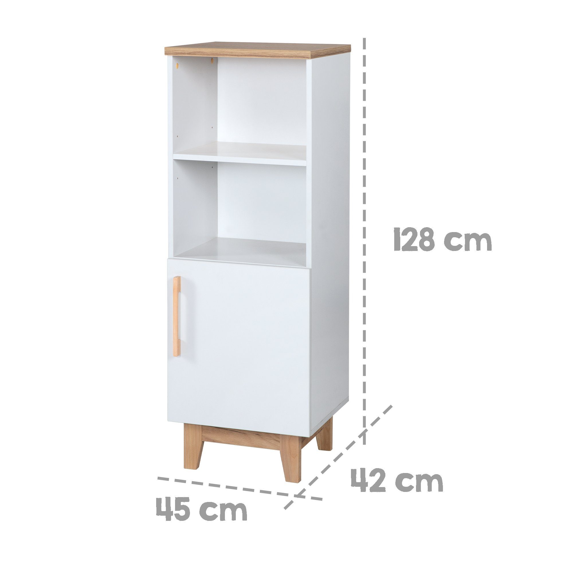 roba® Standregal Finn, Soft-Close-Technik