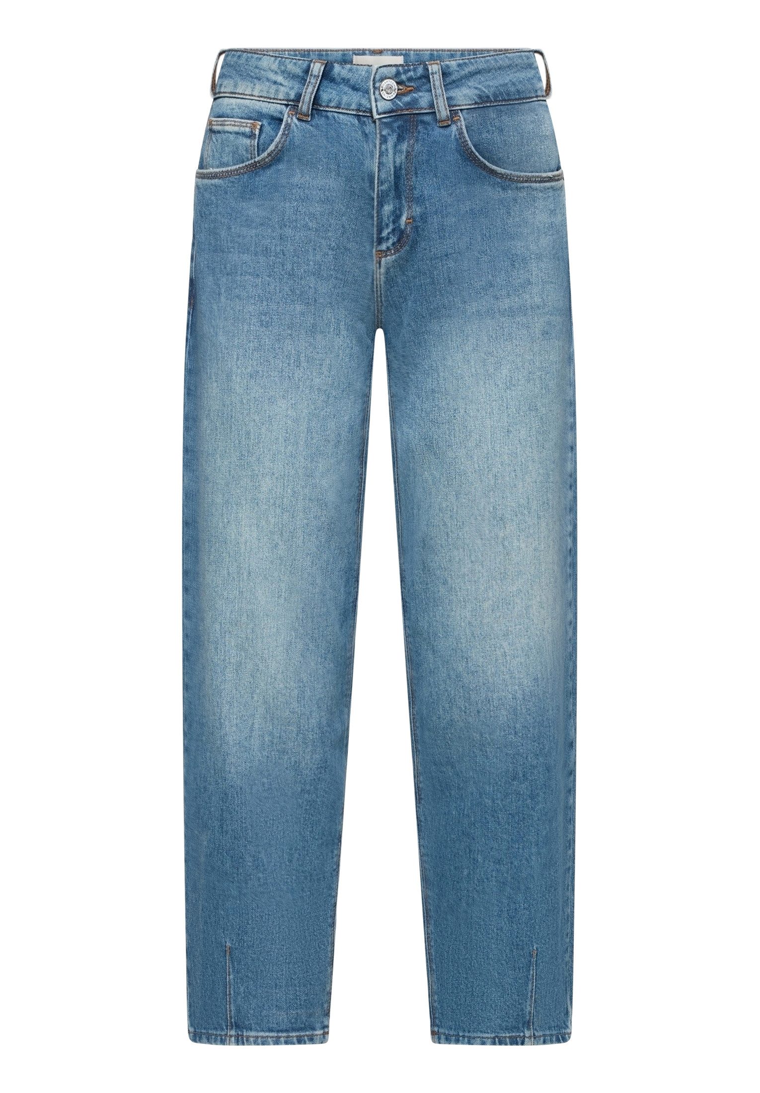Cartoon Ankle-Jeans Damen mit Waschung günstig online kaufen