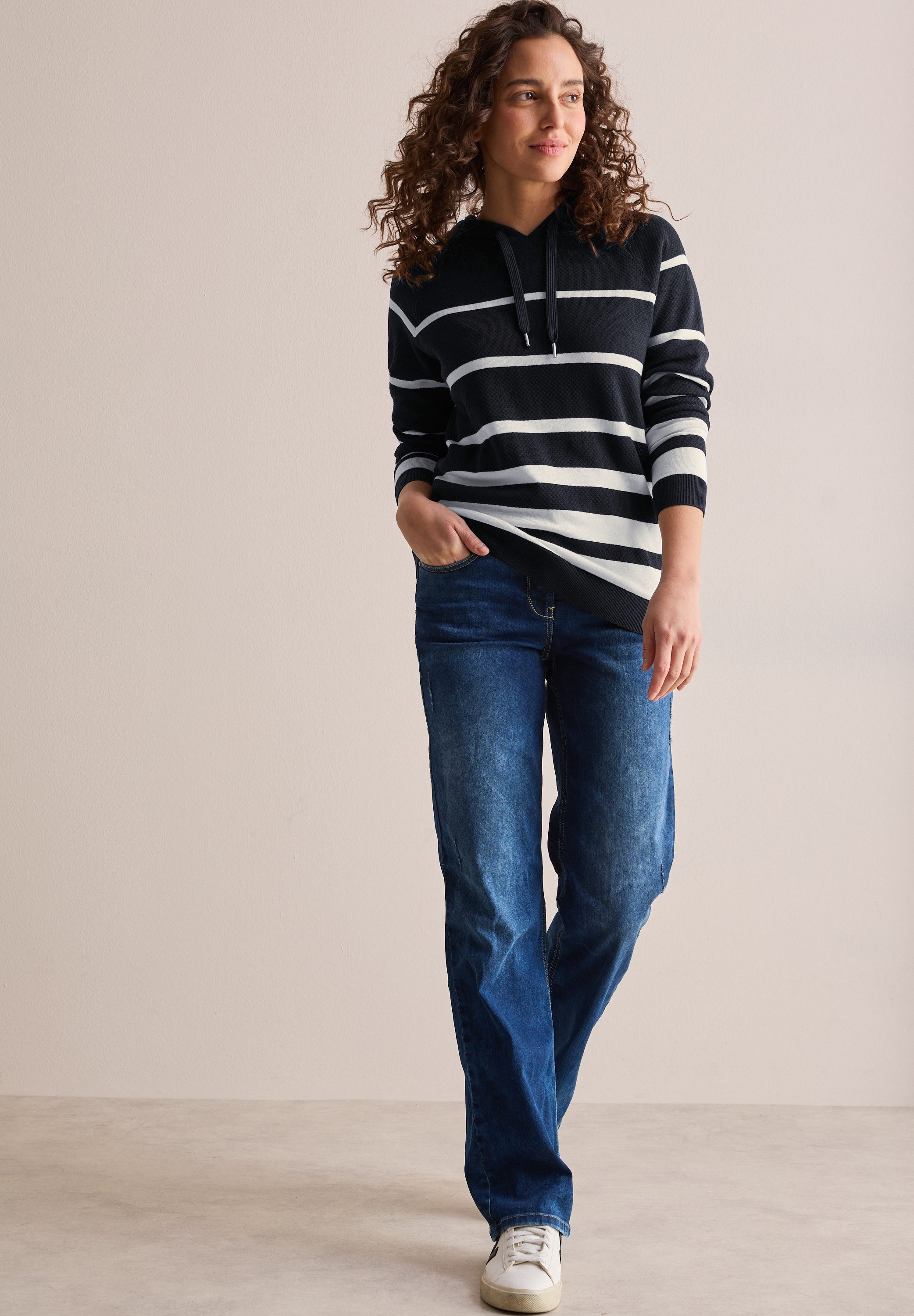 CECIL Strickpullover Feinstrick
