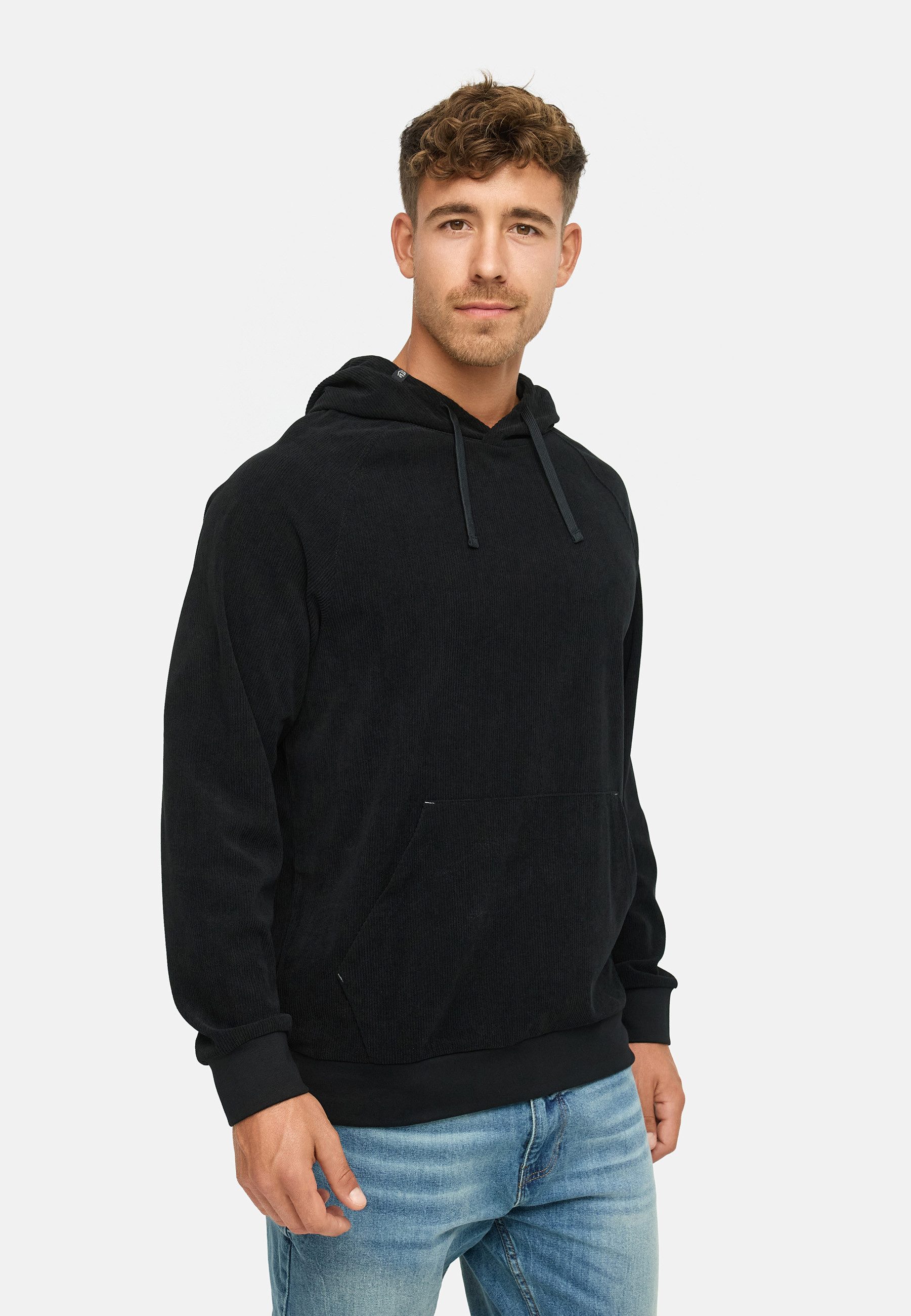 INDICODE Hoodie Herren INNemoto Sweatshirt Kapuze Herrenhoodie (Pullover) Hoodie mit Kapuze und Kängurutasche