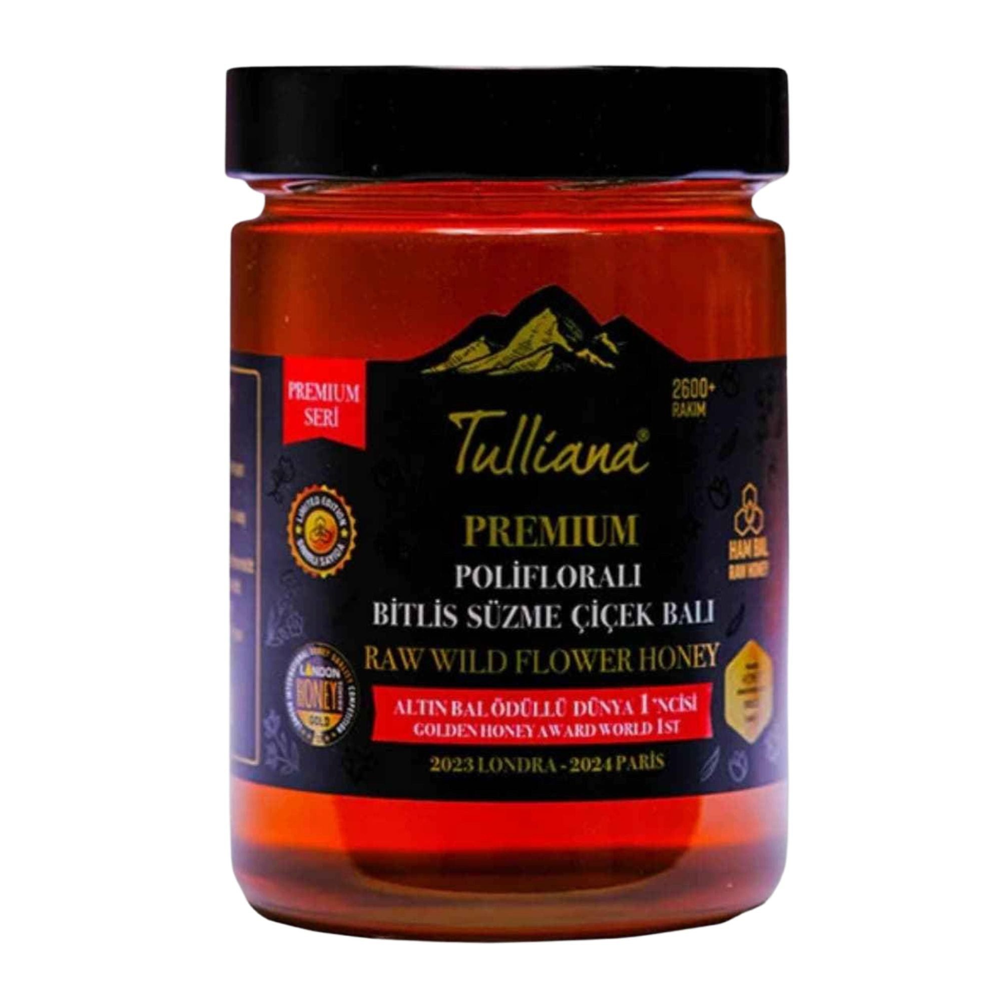 Tulliana Honig Premium, Blütenhonig mit Polifloral 450g
