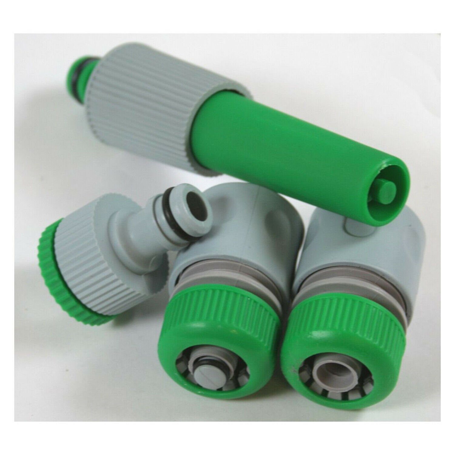 Multifunktionsbrause Gartenschlauch Adapter Aufsatz Set 4 tlg