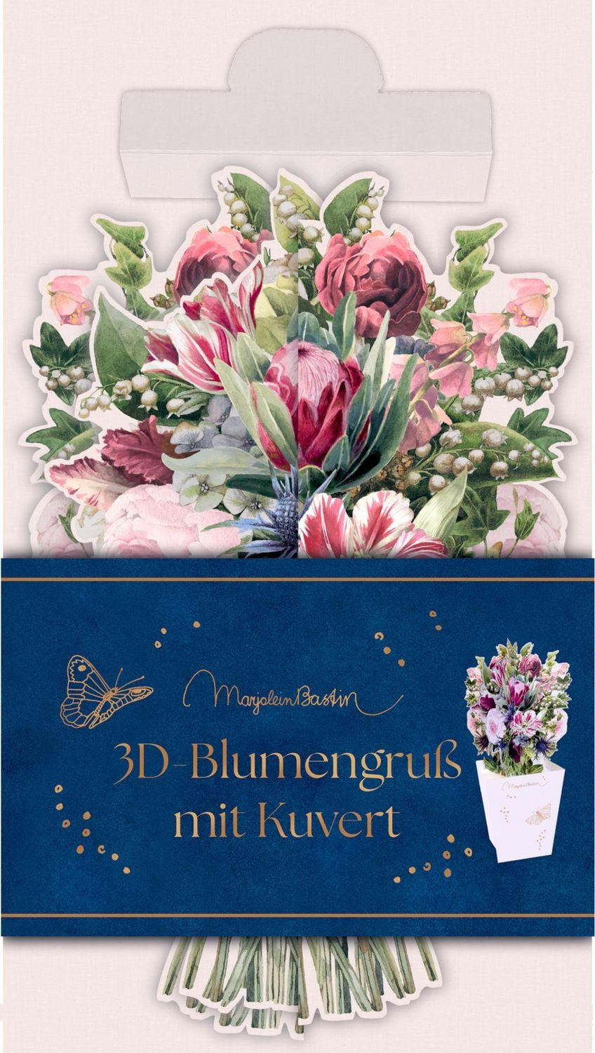 3D-Blumengruß / Marjolein Bastin