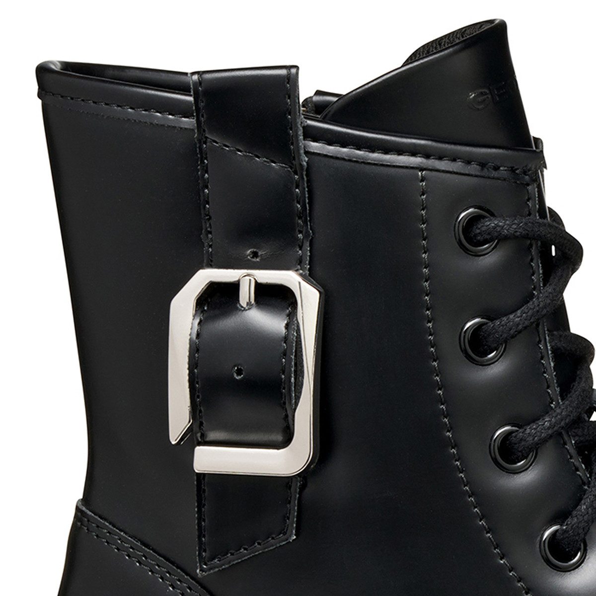 Geox GEOX MAQUINNENS, Boots, Schwarz, Kinder Stiefel