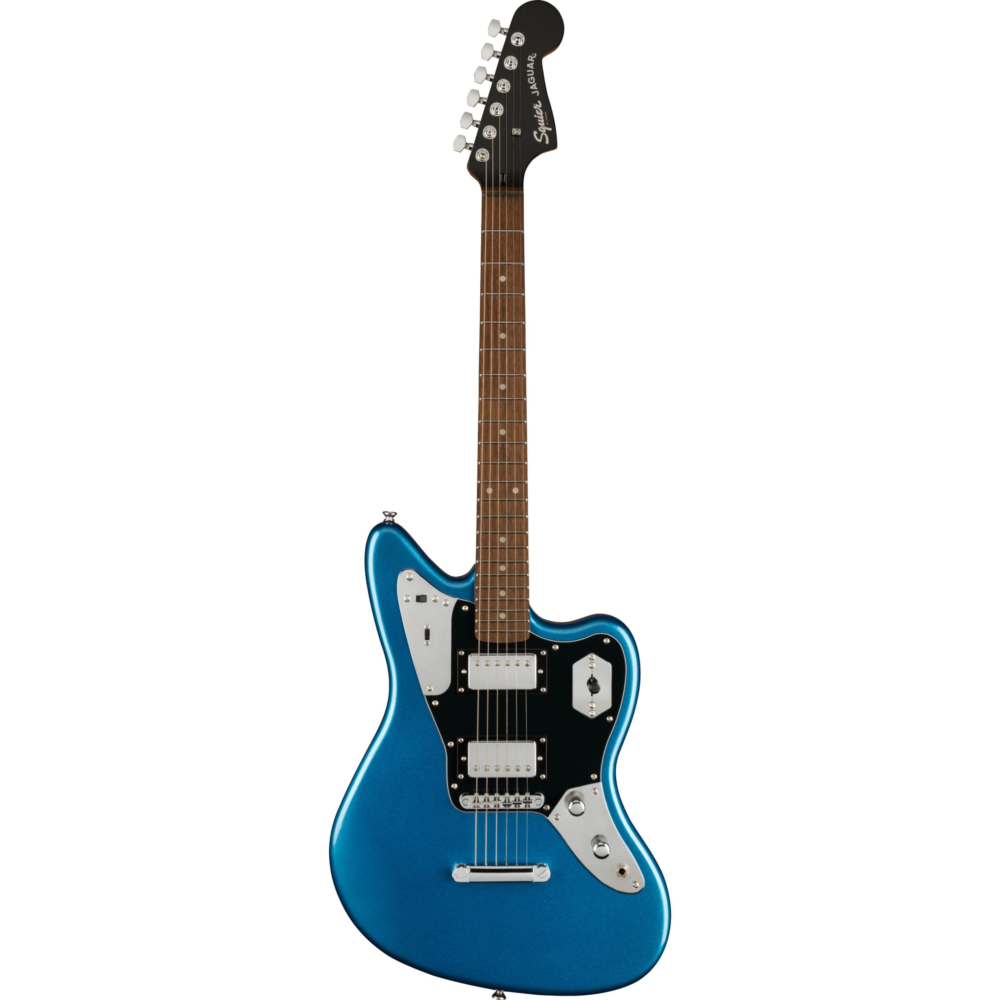 Squier Spielzeug-Musikinstrument, Contemporary Jaguar HH ST LRL Lake Placid Blue - E-Gitarre