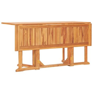 furnicato Garten-Essgruppe 7-tlg. Klappbar Massivholz Teak