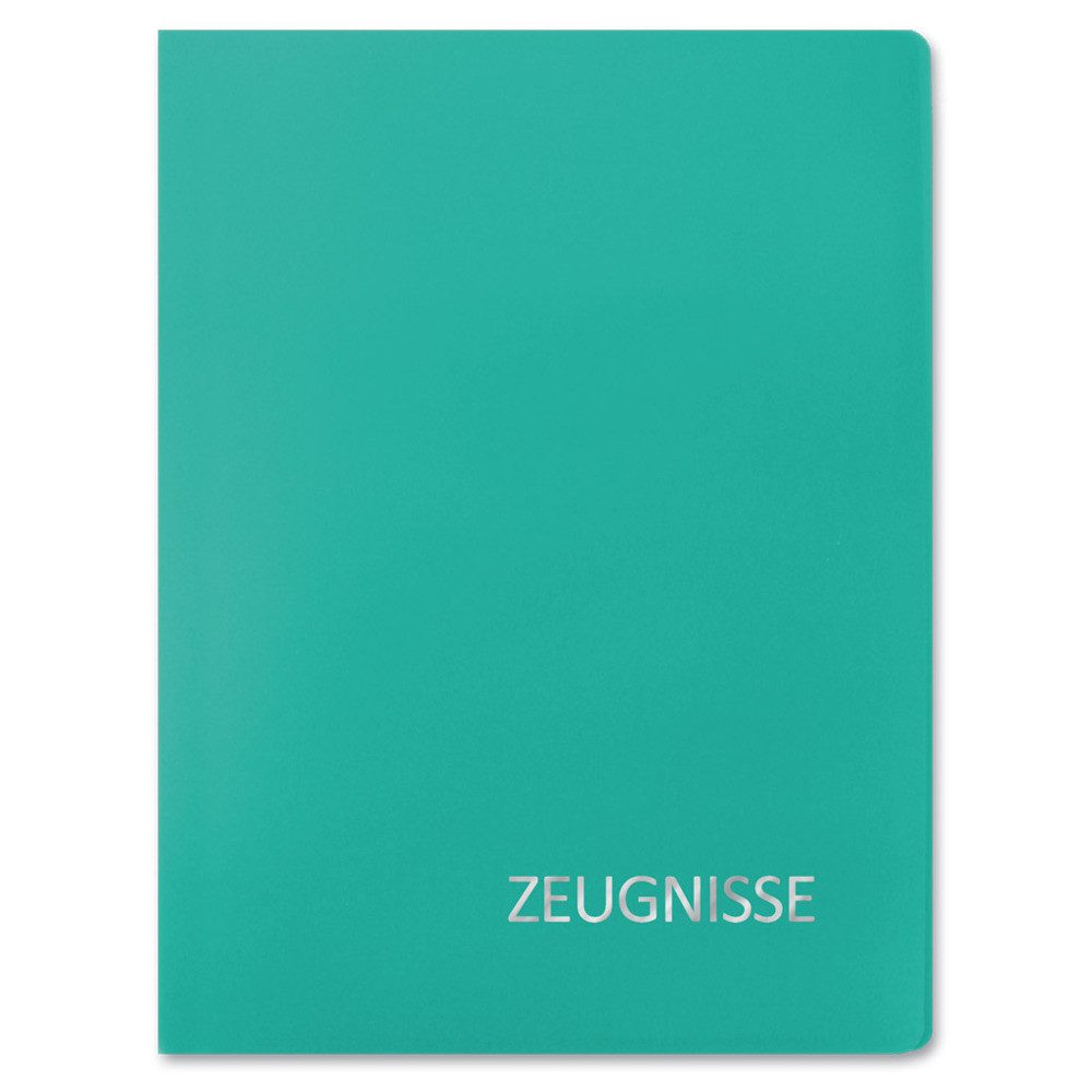 Roth Organisationsmappe Roth Zeugnismappe 20 Hüllen basic türkis DIN A4