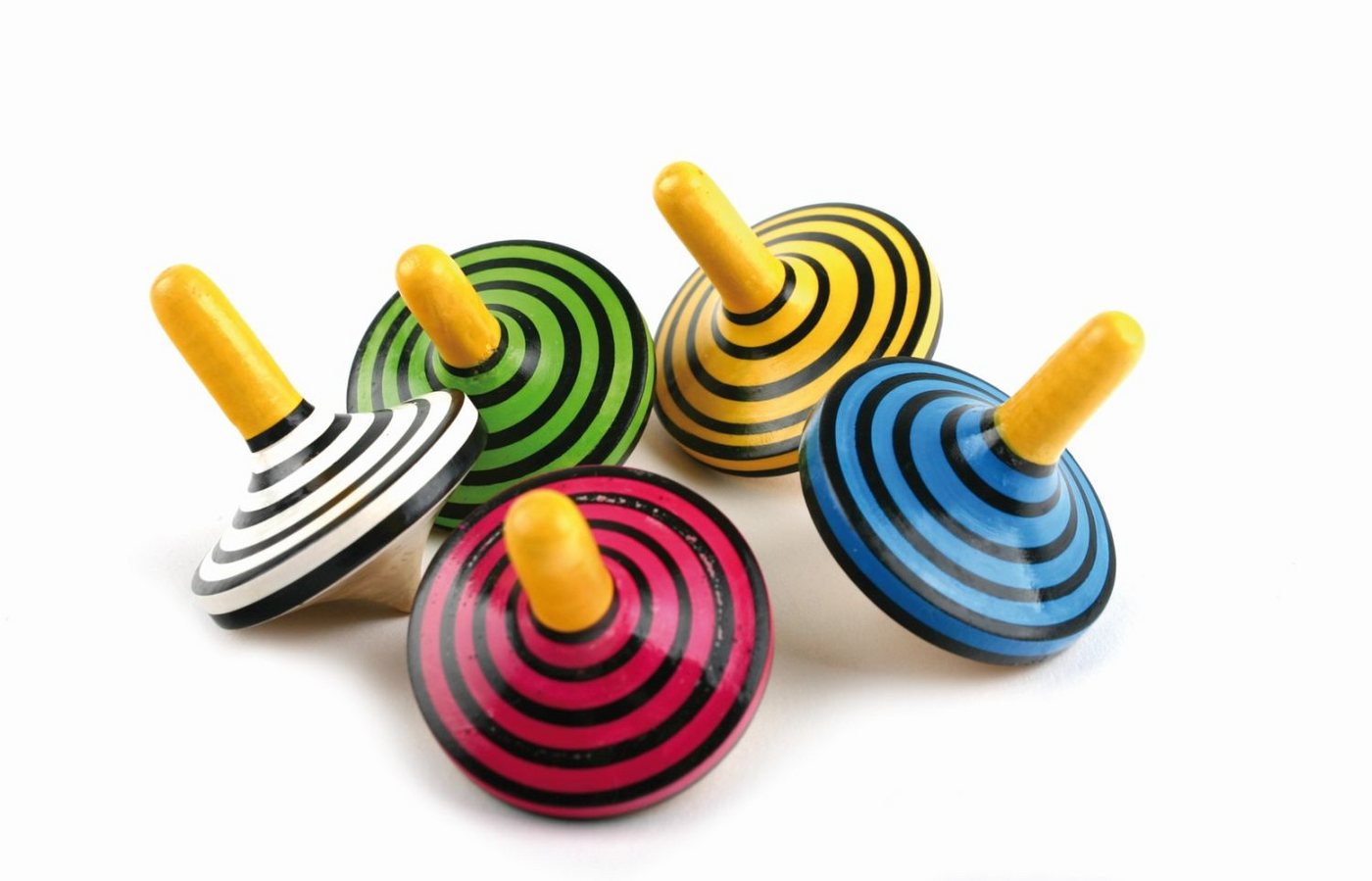 El Puente Kreisel Kreiselset "Kreise", 5er-Set, Handmade (5), Handmade