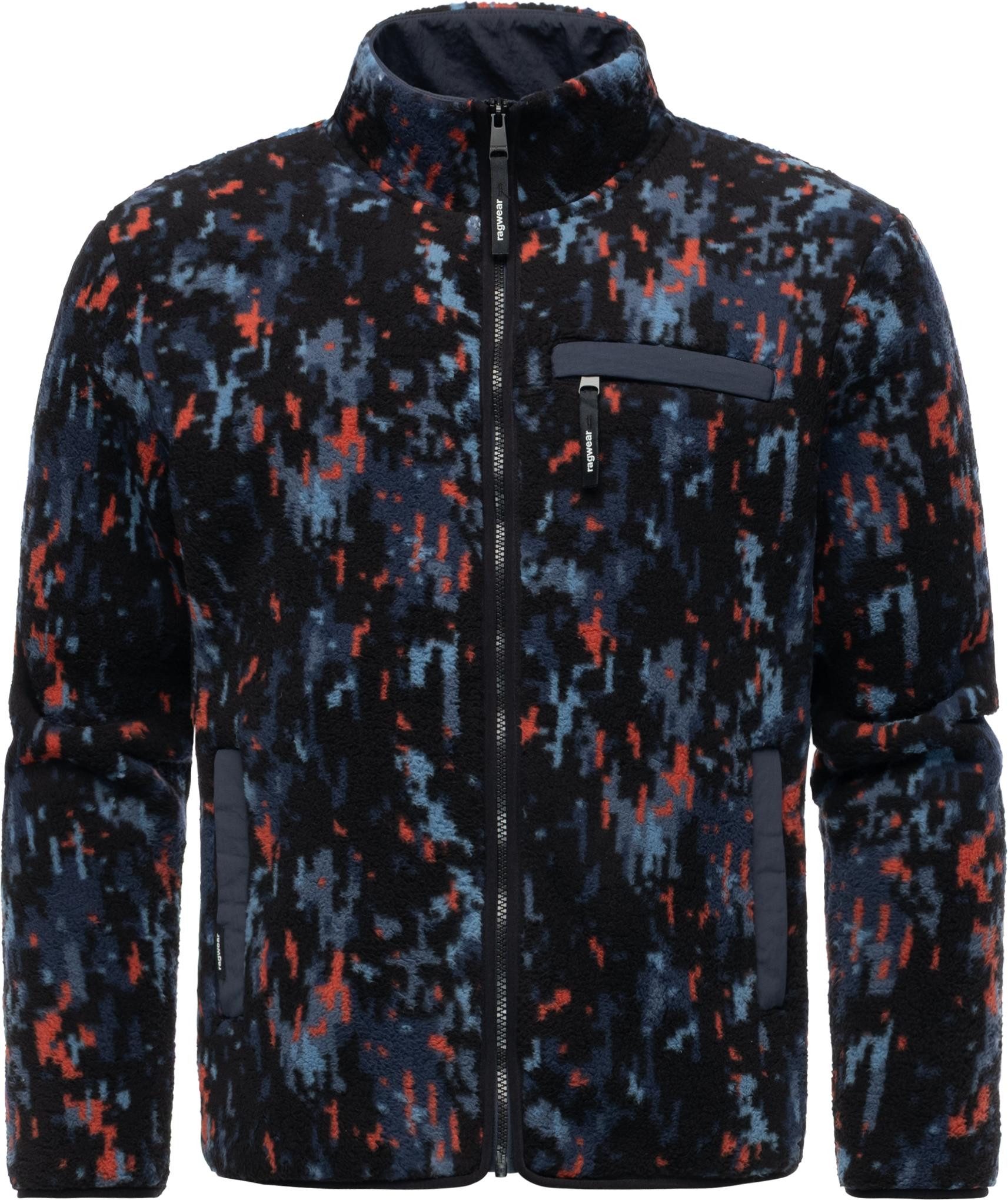 Ragwear Fleecejacke Tawon Print kuschelg warme günstig online kaufen
