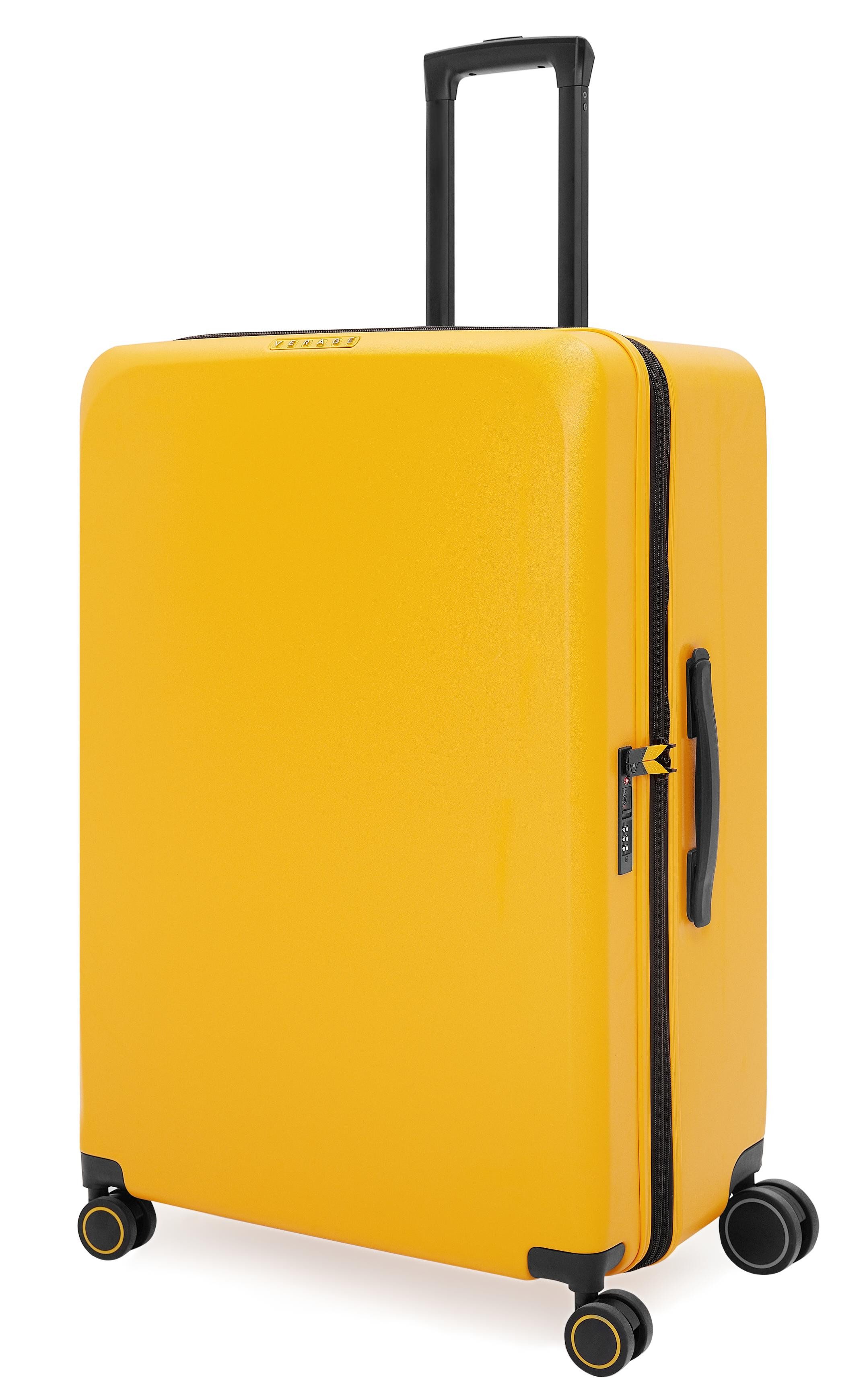 Verage Business-Koffer Freeland, Hartschalen Reisekoffer, 4 Rollen, Trolley Erweiterbar, Handgepäck-Koffer S/M/L/Kofferset