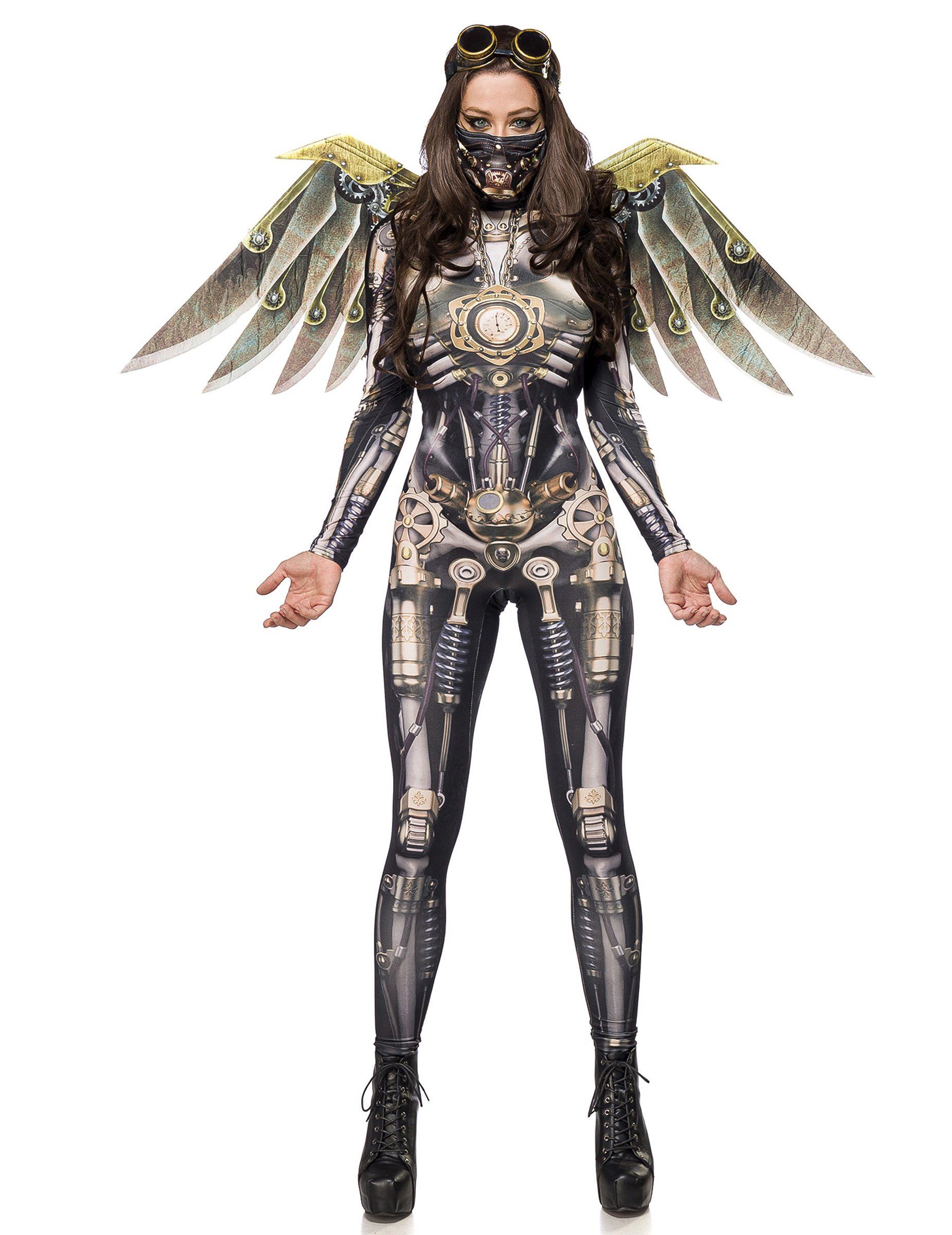 Kostüm Steampunk Fliegerin Damen