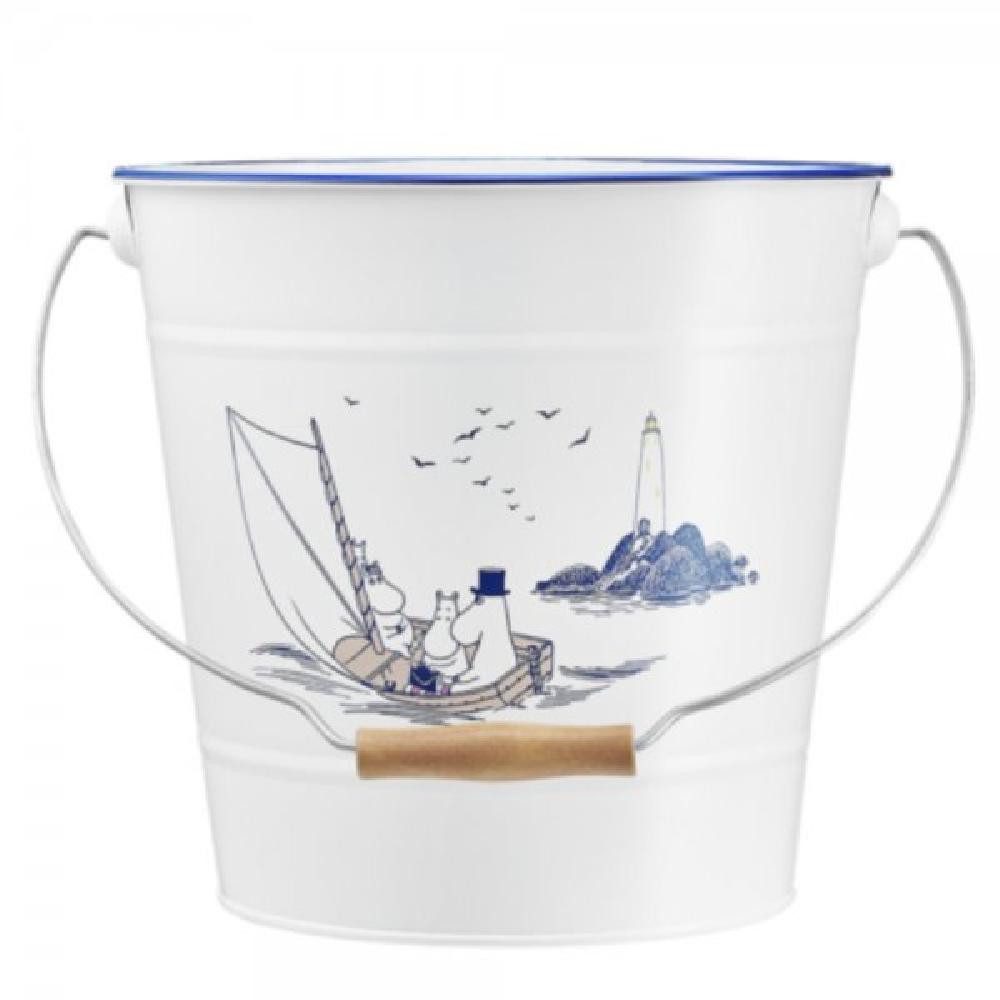 Muurla Lernspielzeug Metalleimer Mumins Moomin Sailors (10 L)