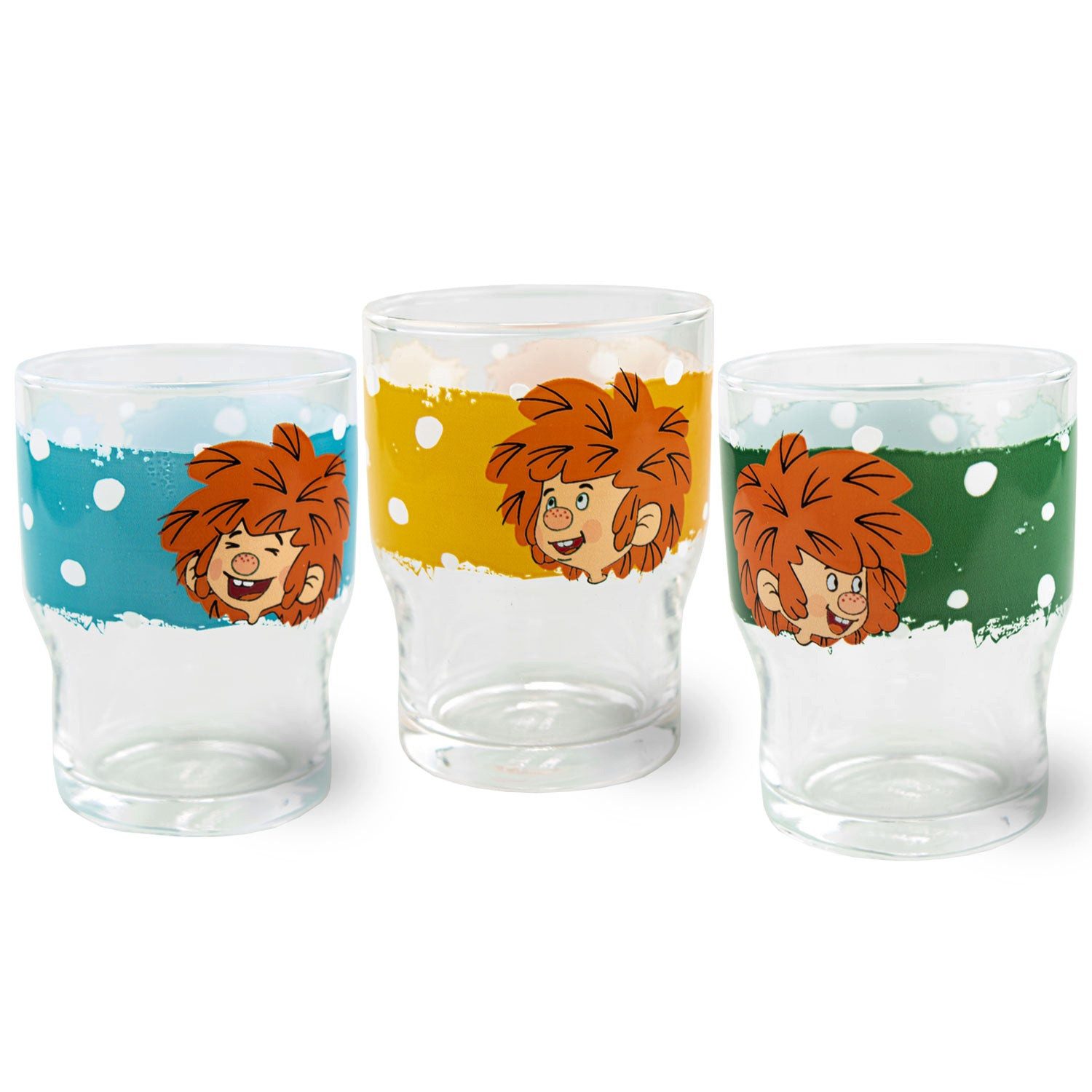 Bavariashop Gläser-Set ®Pumuckl Kinder Trinkglasset
