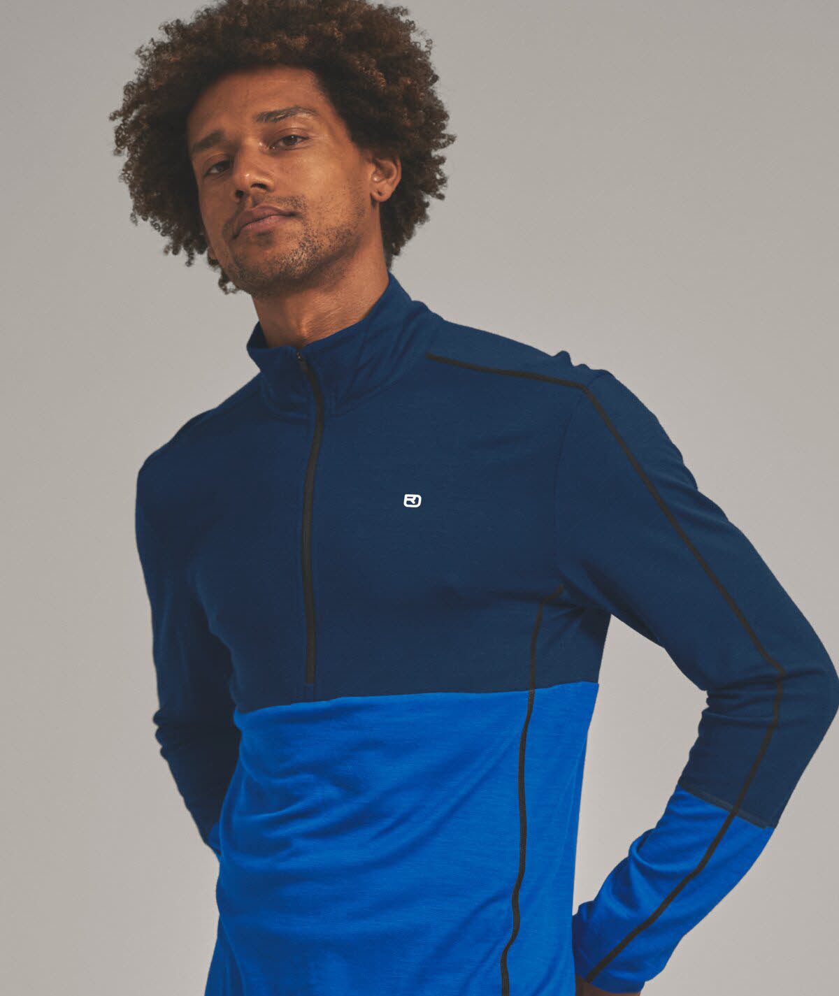 Ortovox Fleeceshirt HE 185 ROCK"n"WOOL ZIP NECK M