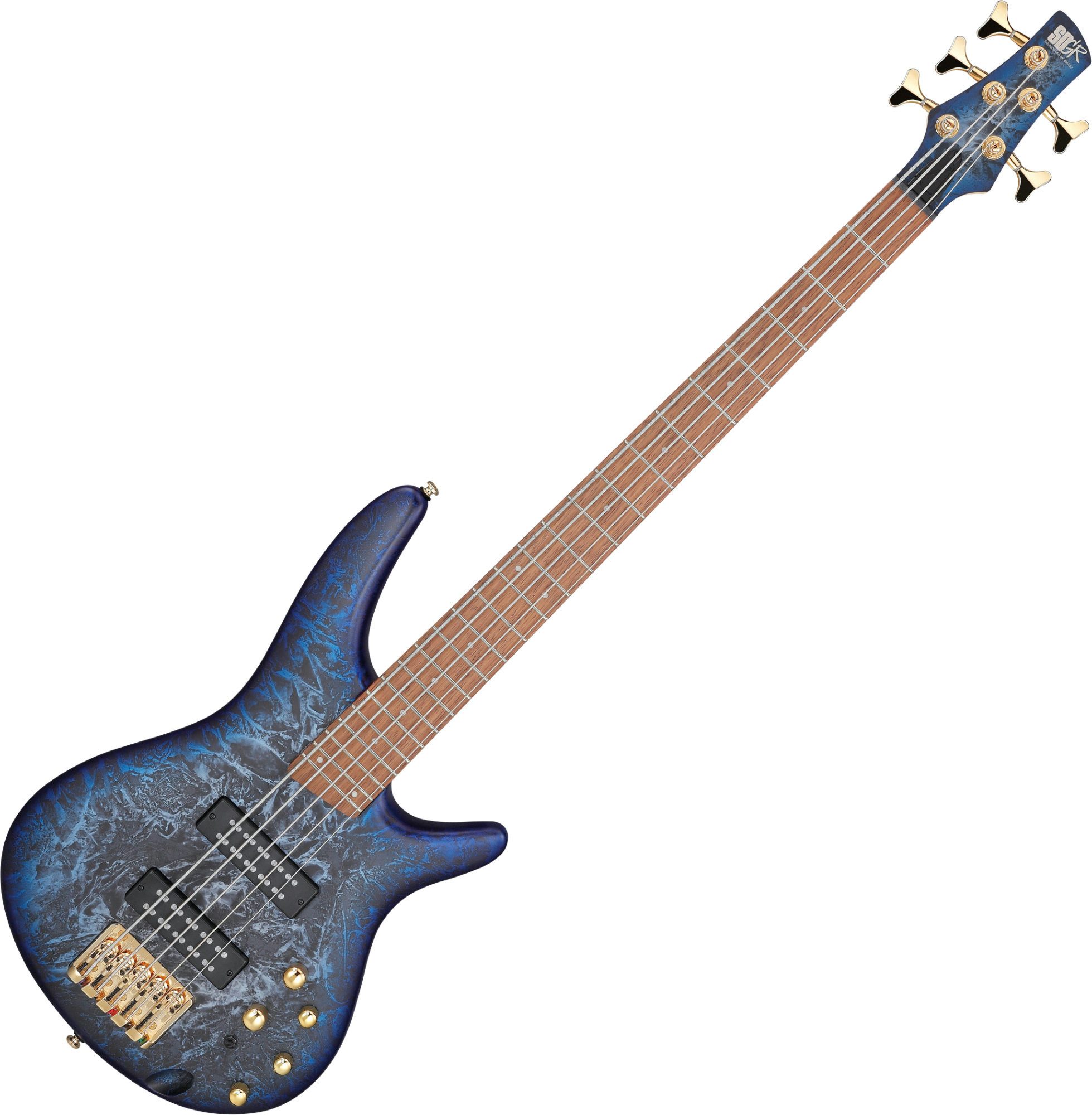 Ibanez E-Bass Ibanez SR305EDX-CZM Cosmic Blue Frozen Matte, SR, Aktiver E-Bass, 5-St.