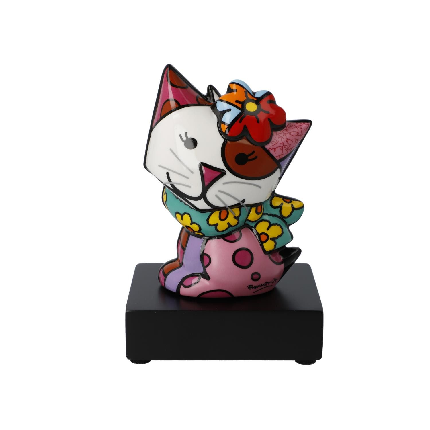 Goebel Dekofigur Britto, Höhe: 14.5cm, Farbe: Mehrfarbig, Motiv: Katze