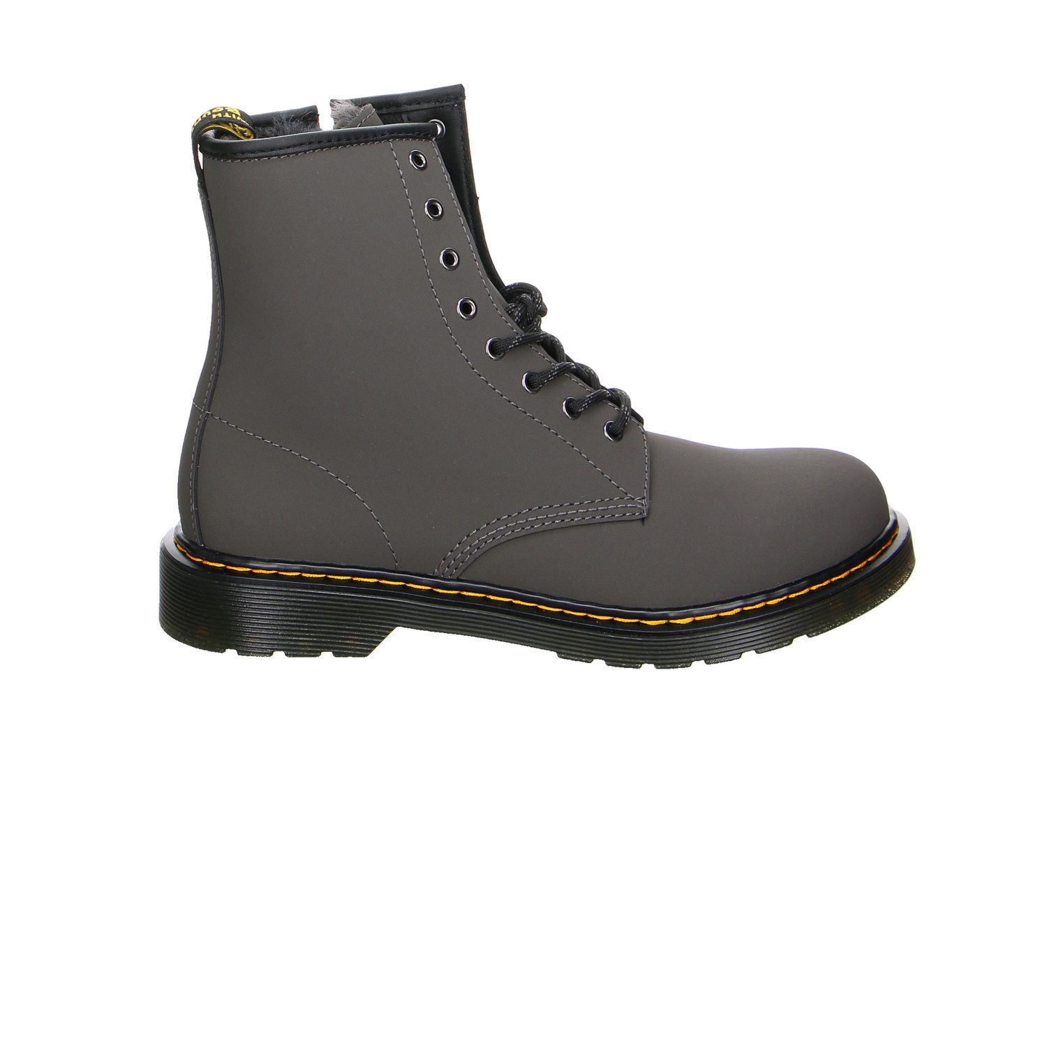DR. MARTENS Dr. Martens 1460 Nubuk Schnürstiefel Winter Mädchen grau Winterstiefelette