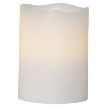 click-licht Tischleuchte LED Wachskerzen May in Weiß 3-flammig, keine Angabe, Leuchtmittel enthalten: Ja, fest verbaut, LED, warmweiss, LED Kerzen