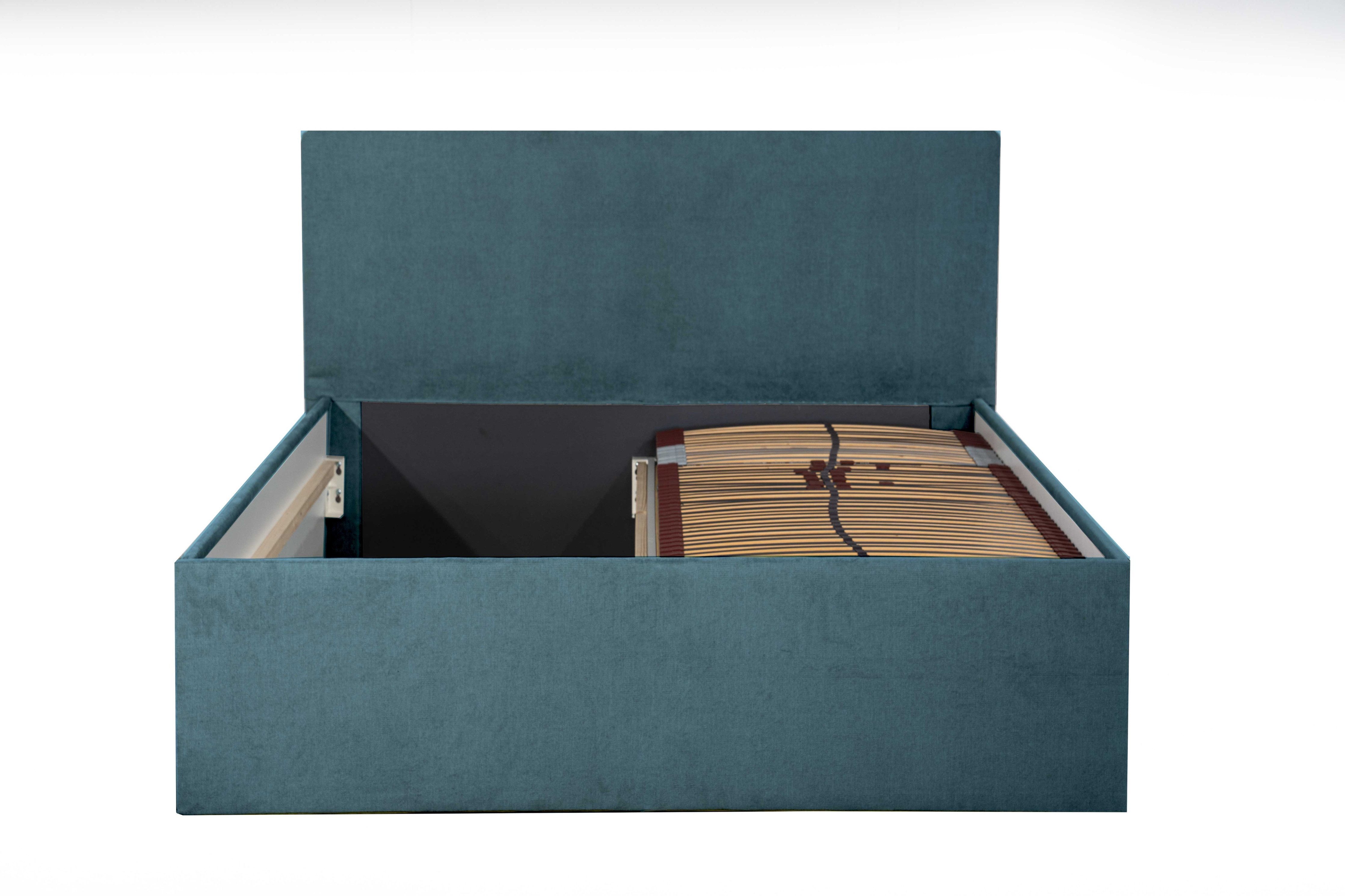 Halmon Schlafkomfort Betten Polsterbett Gent (Mit Bettkasten, erhältlich in günstig online kaufen