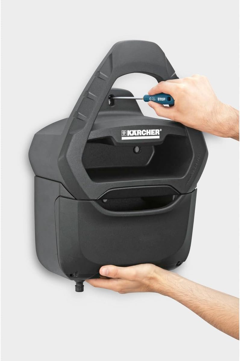 Karcher Schlauchbox Kärcher Premium Schlauchhalter mit Box schwarz