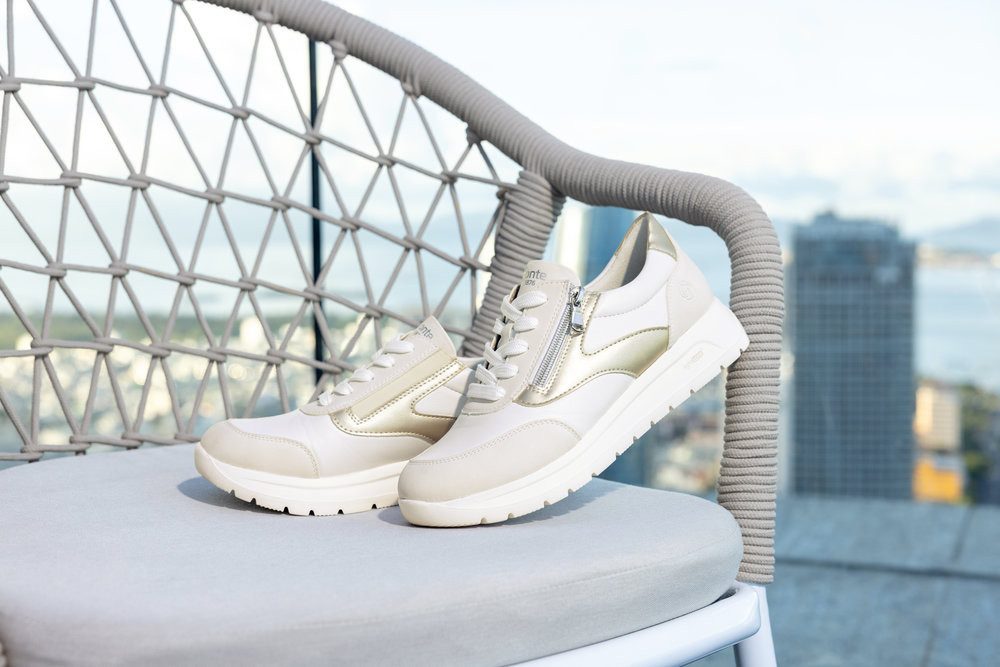 Remonte Keilsneaker Schnürschuh, Halbschuh, Casual-Sneaker mit seitlichem Reißverschluss