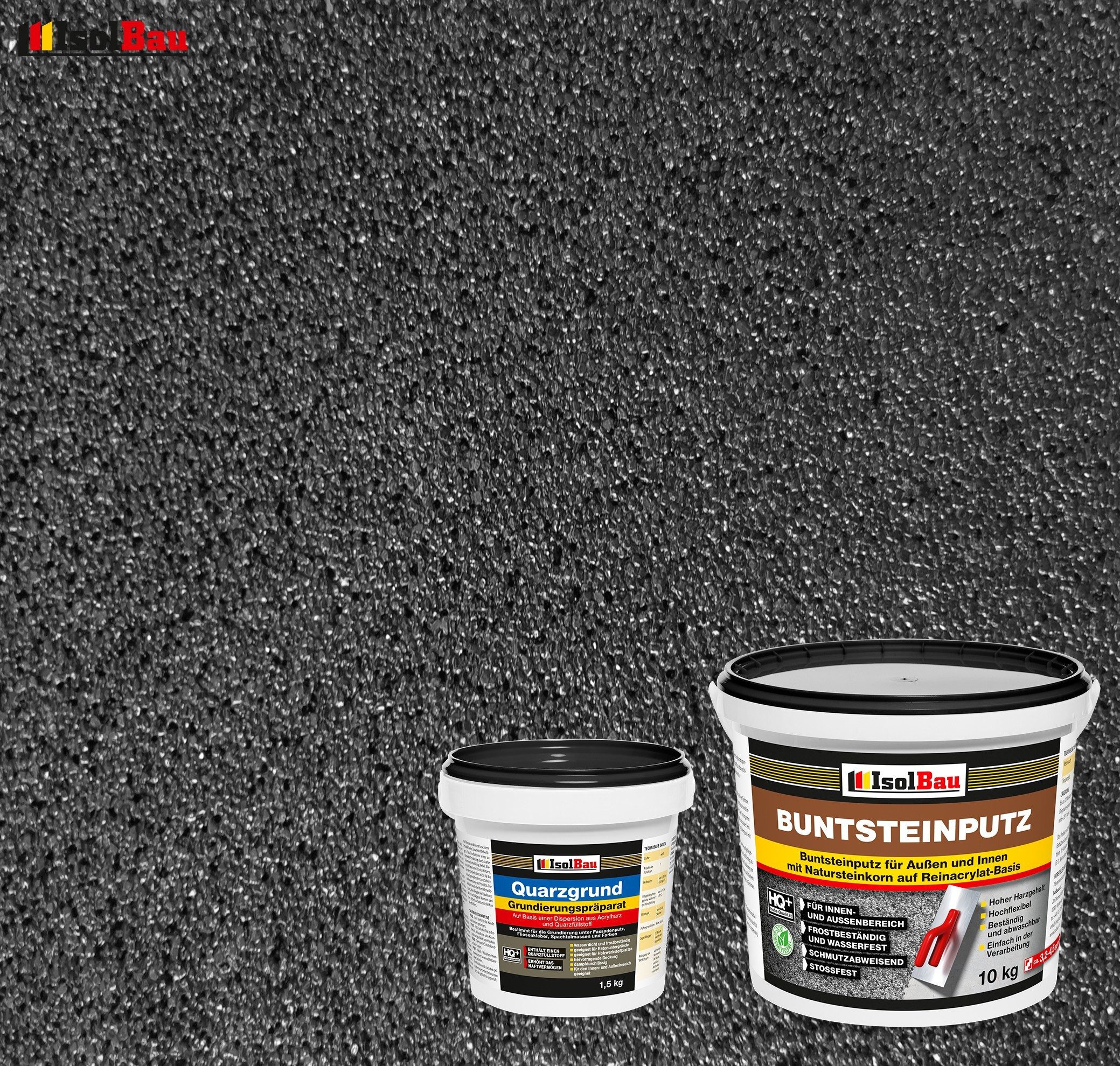 None Gipsputz Set Mosaikputz 10 kg Buntsteinputz BP100 Fertigputz + Quarzgr günstig online kaufen