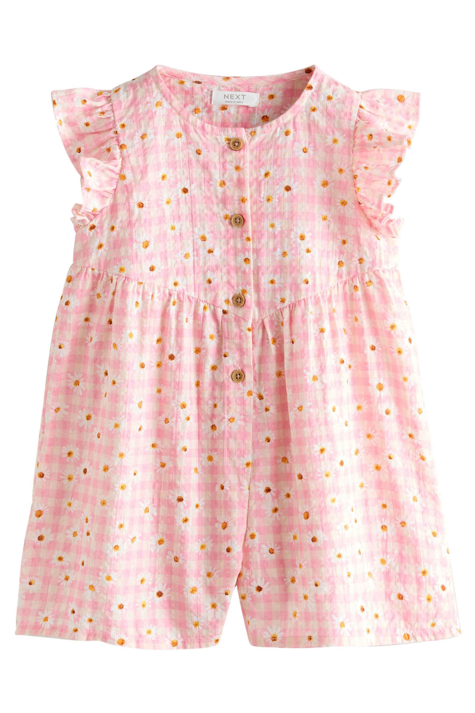 Playsuit Playsuit mit Flatterärmeln