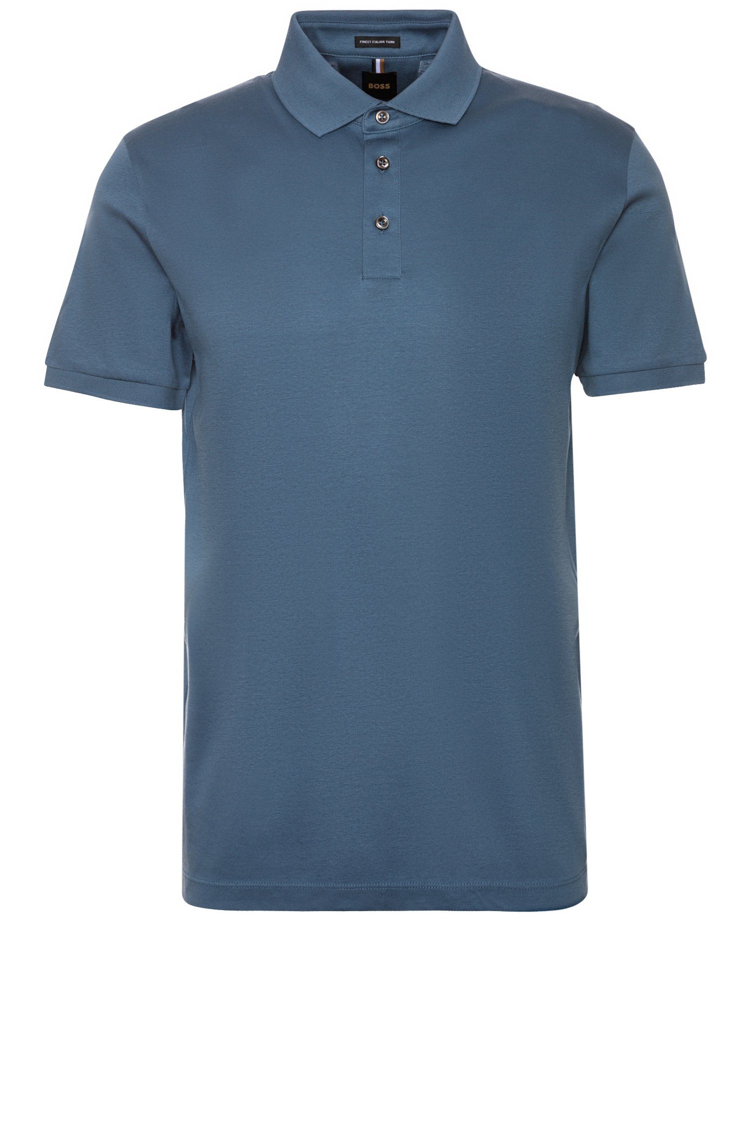 Blau Poloshirt (1-tlg) BOSS T-Perry (438)