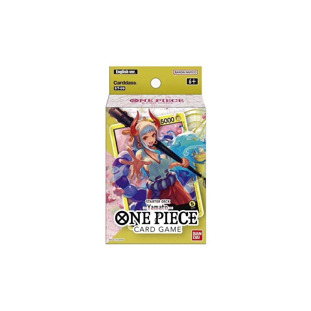 Bandai Sammelkarte One Piece Card Game - STARTER DECK - Yamato ST-09 (englisch), Werde zum Piratenkapitän mit Yamato