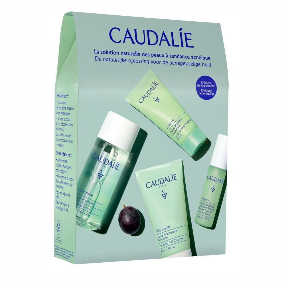 Caudalie Gesichts-Reinigungsfluid Vinopure Starter Kit