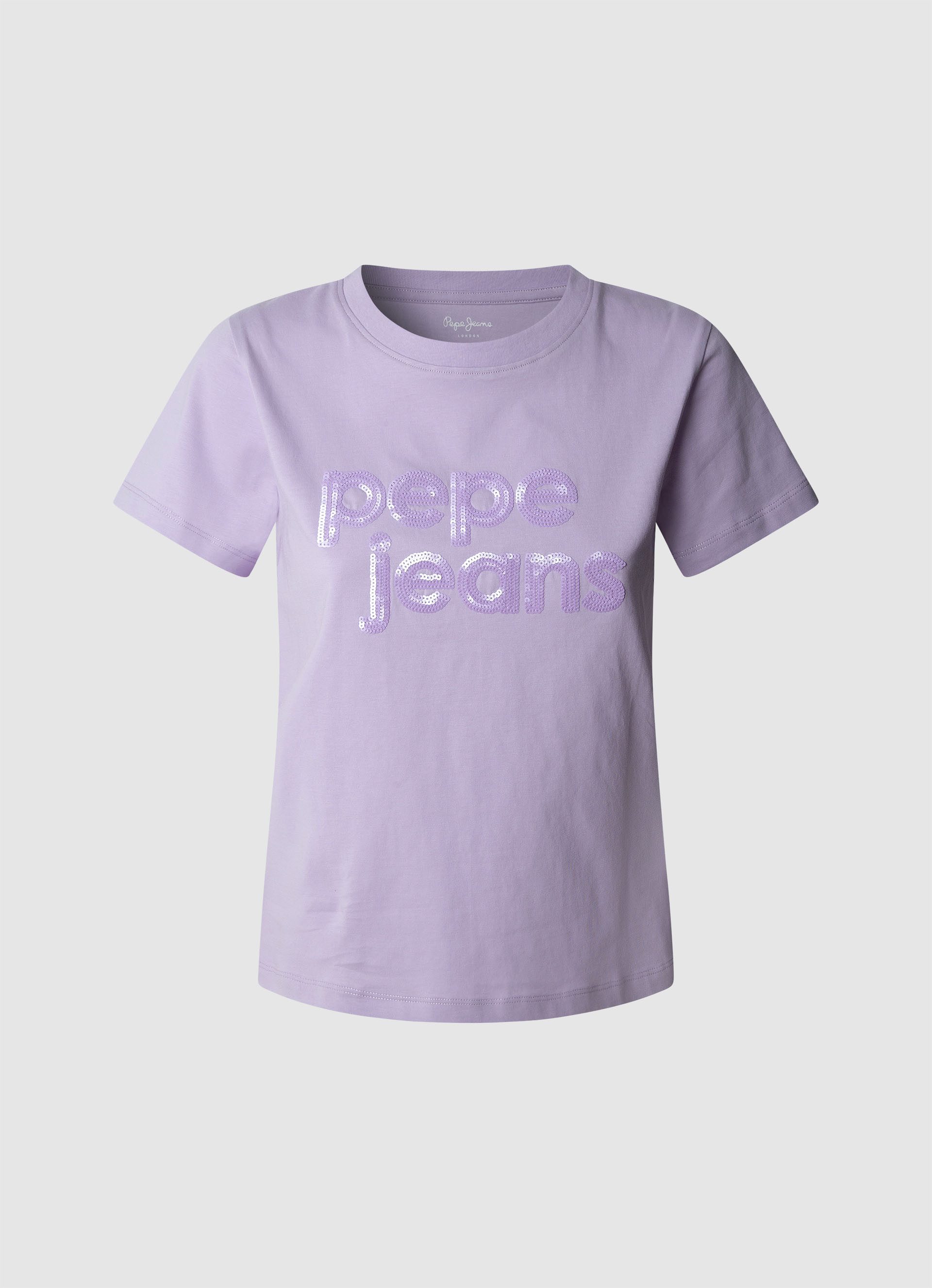 Pepe Jeans T-Shirt ARIA mit Ton-in-Ton günstig online kaufen