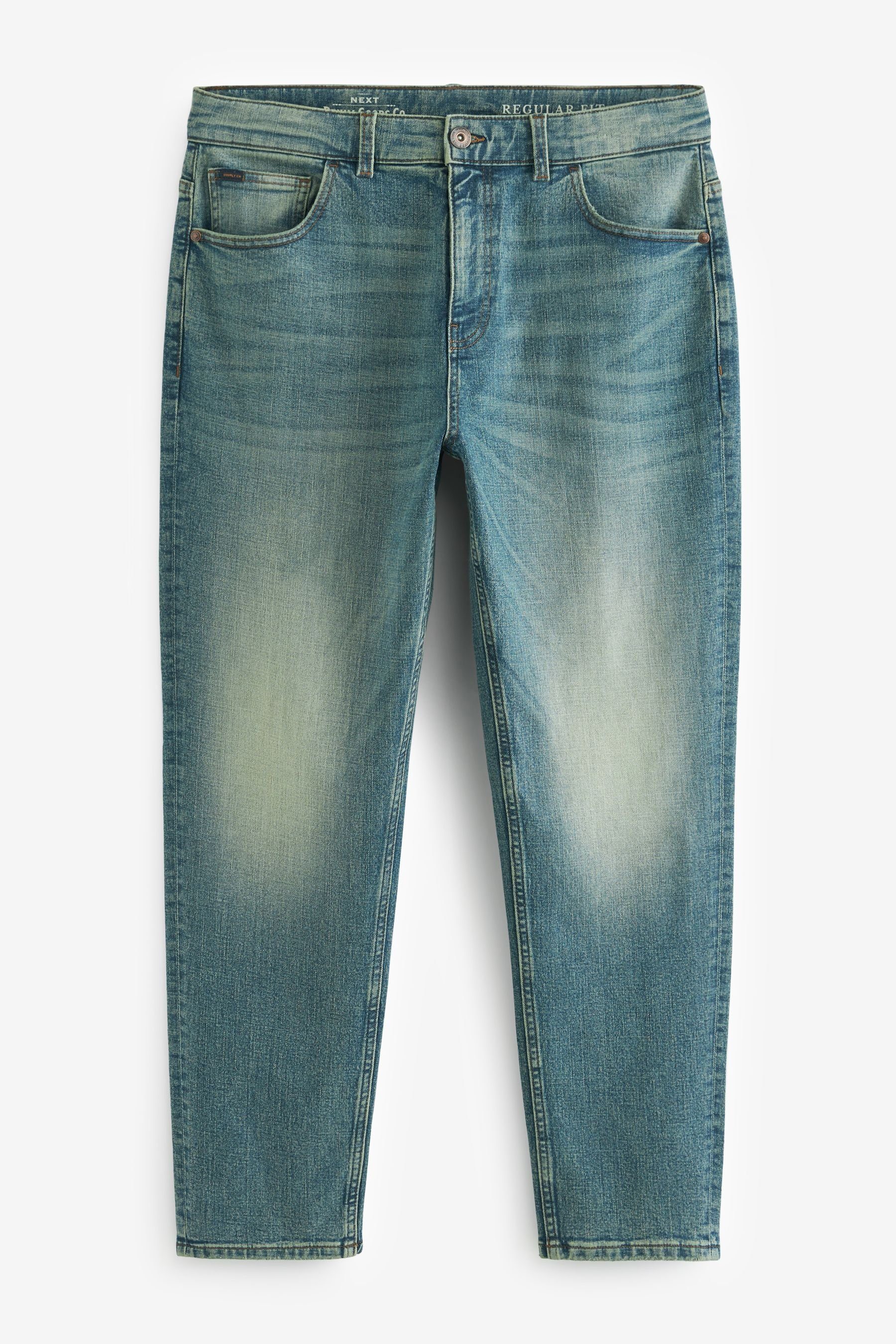 Next Tapered-fit-Jeans Regular Fit Authentic Vintage-Jeans mit Stretch (1-tlg)