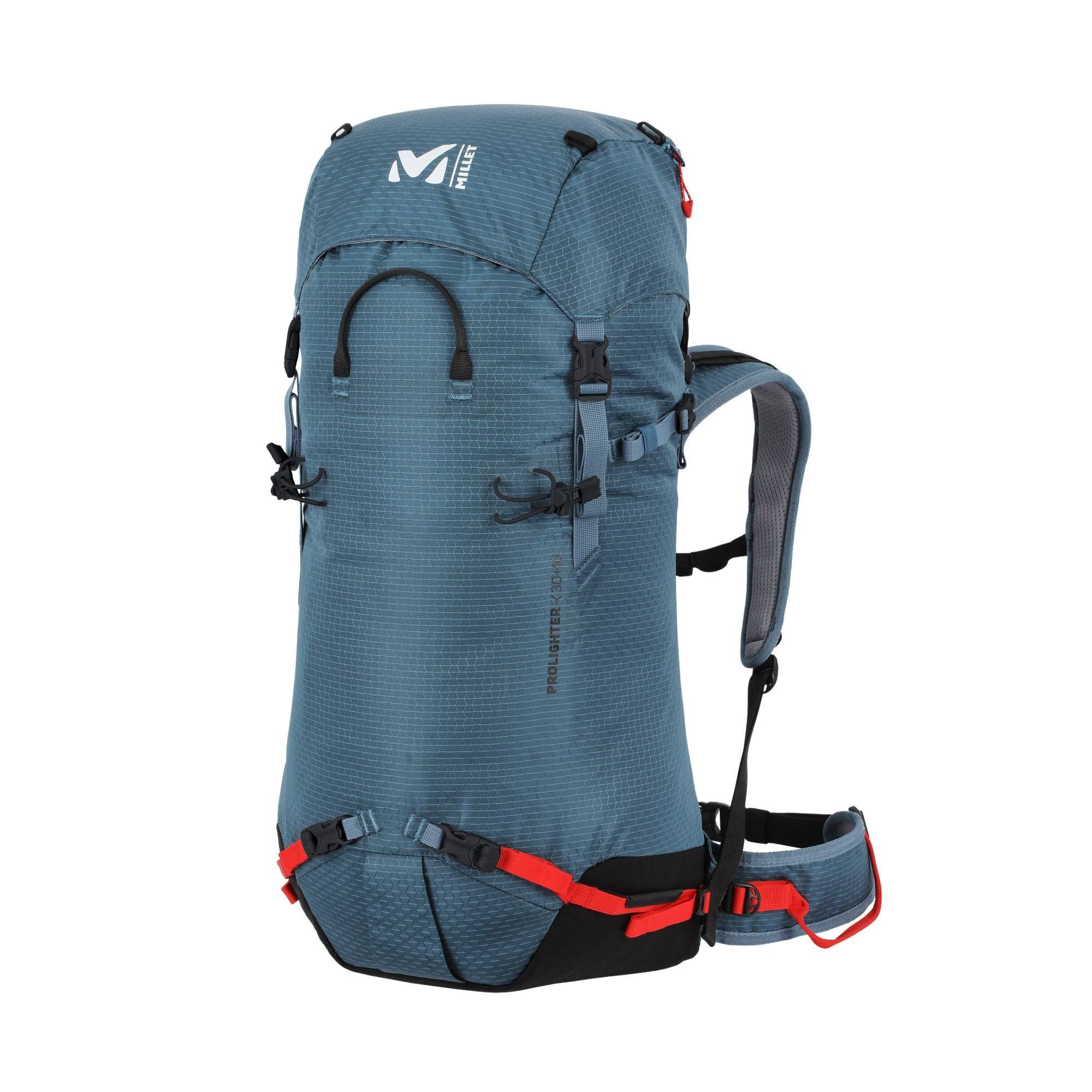 Millet Rucksack Prolighter (ein- bis zweitägige Expeditionen) 30+10 Liter indianblau