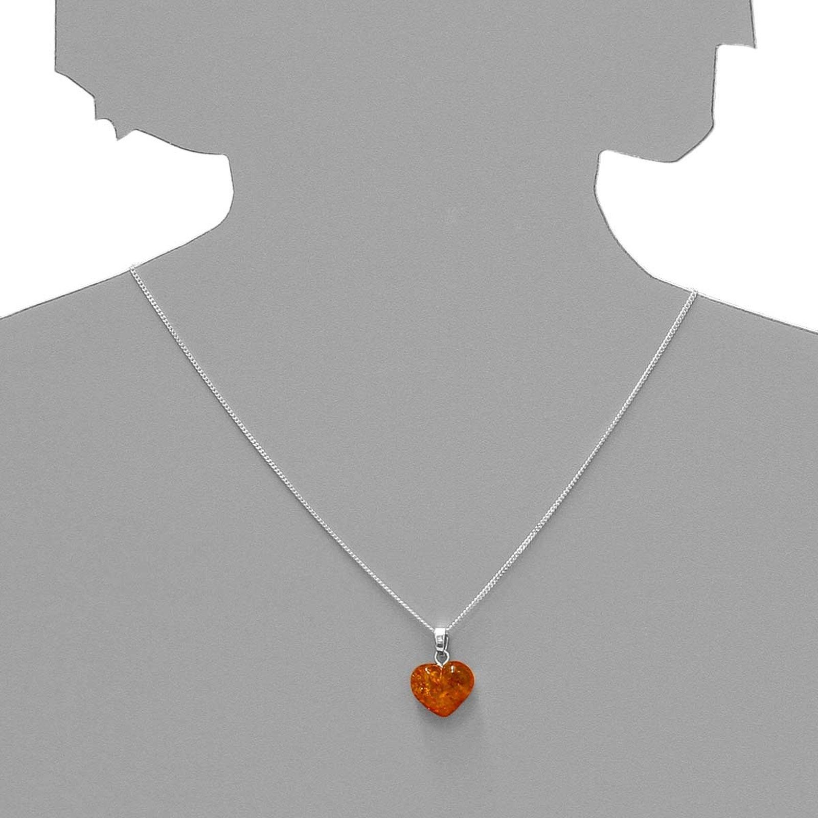 OSTSEE-SCHMUCK Kette mit Anhänger - Herz günstig online kaufen