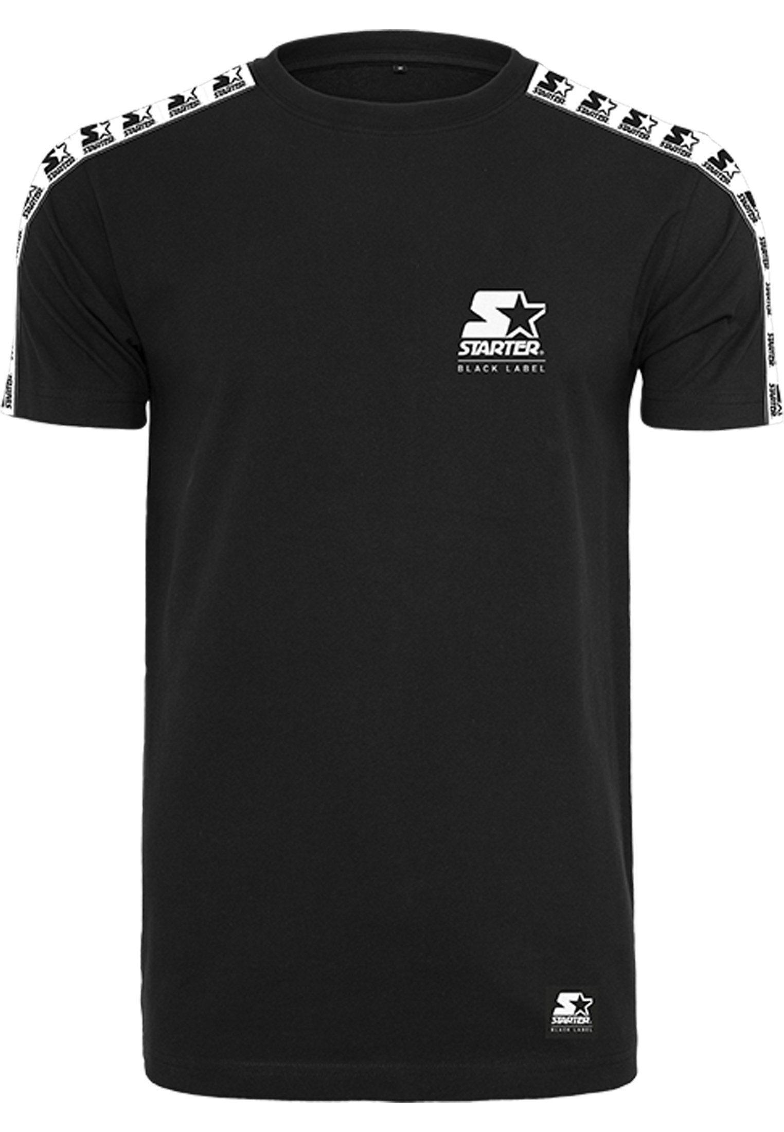 Herren Tee (1-tlg) T-Shirt Taped Starter Starter black Logo