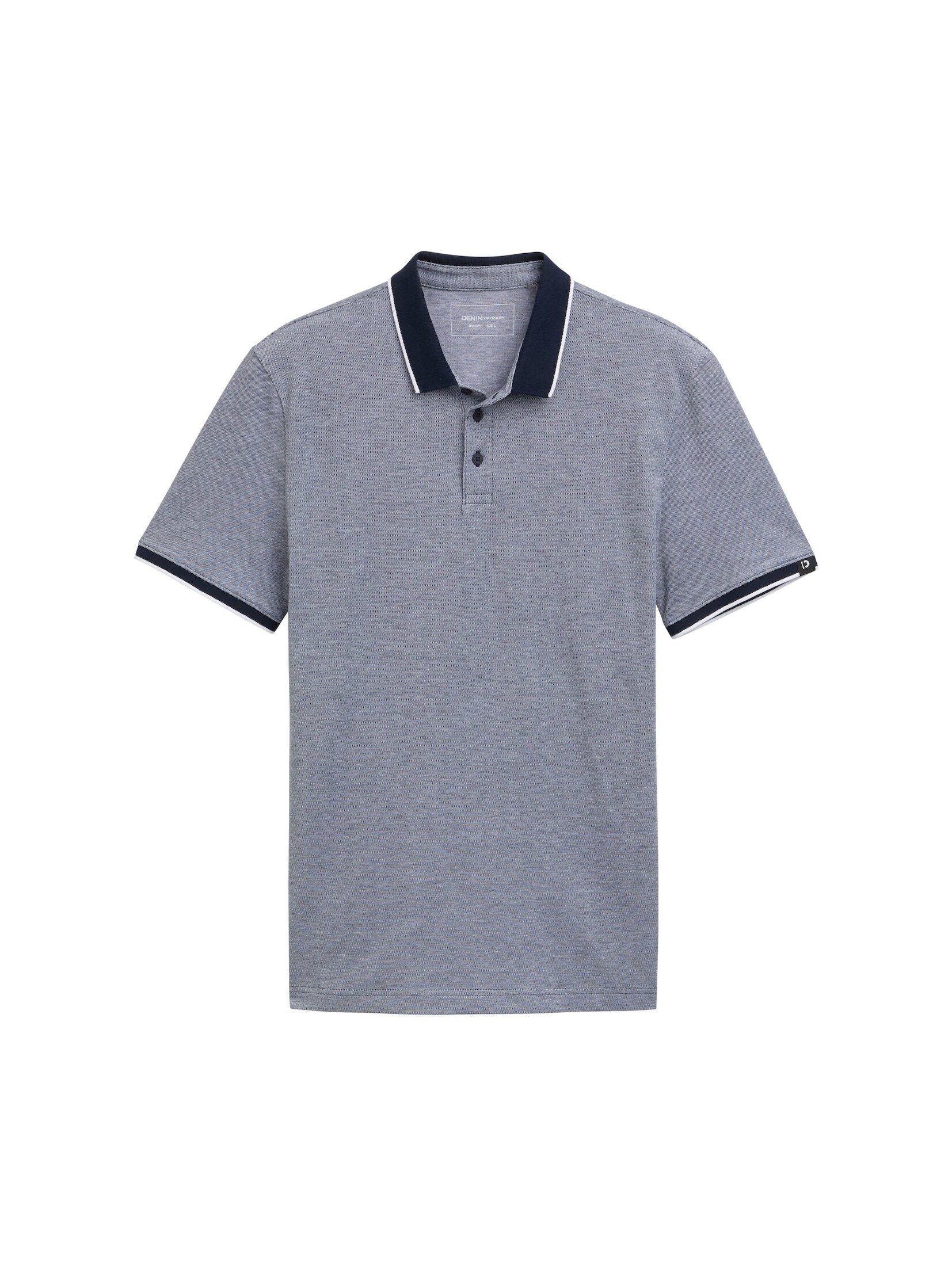 TOM TAILOR Poloshirt Poloshirt Kurzarmshirt mit günstig online kaufen