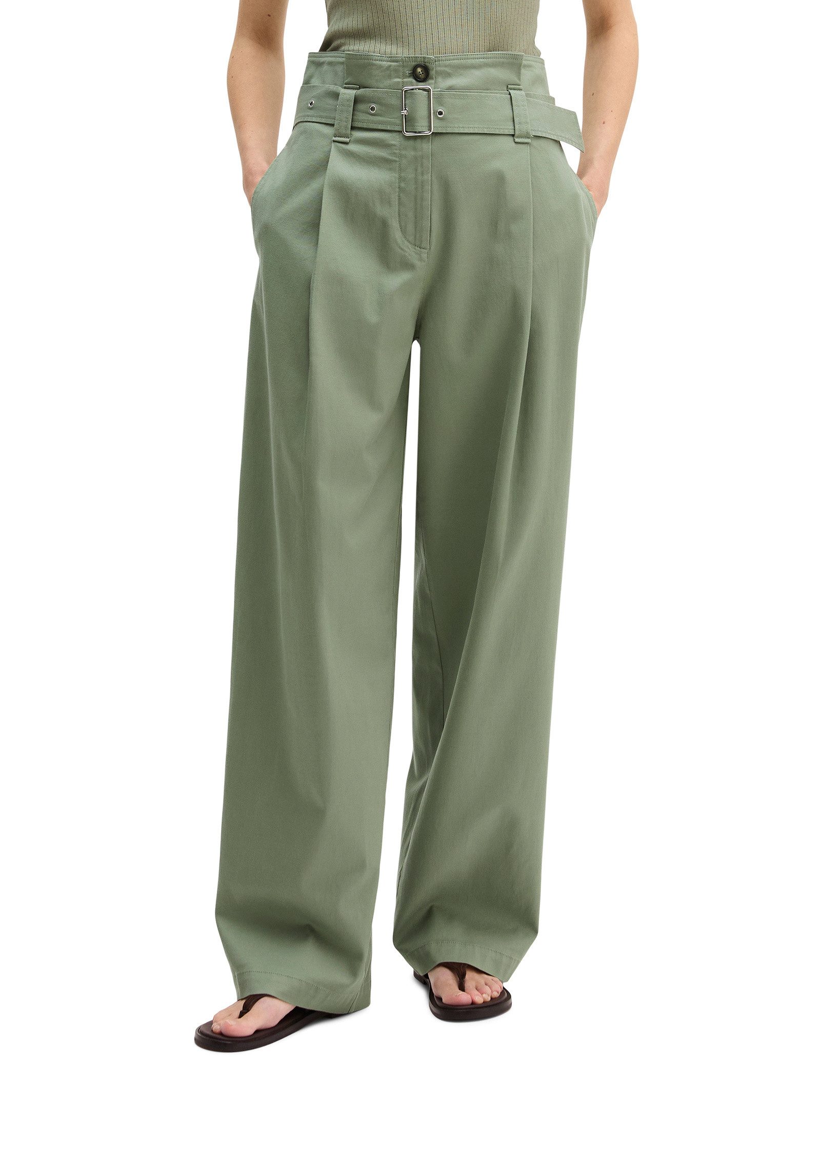 Chinohose aus Lyocell-Organic-Cotton-Stretch