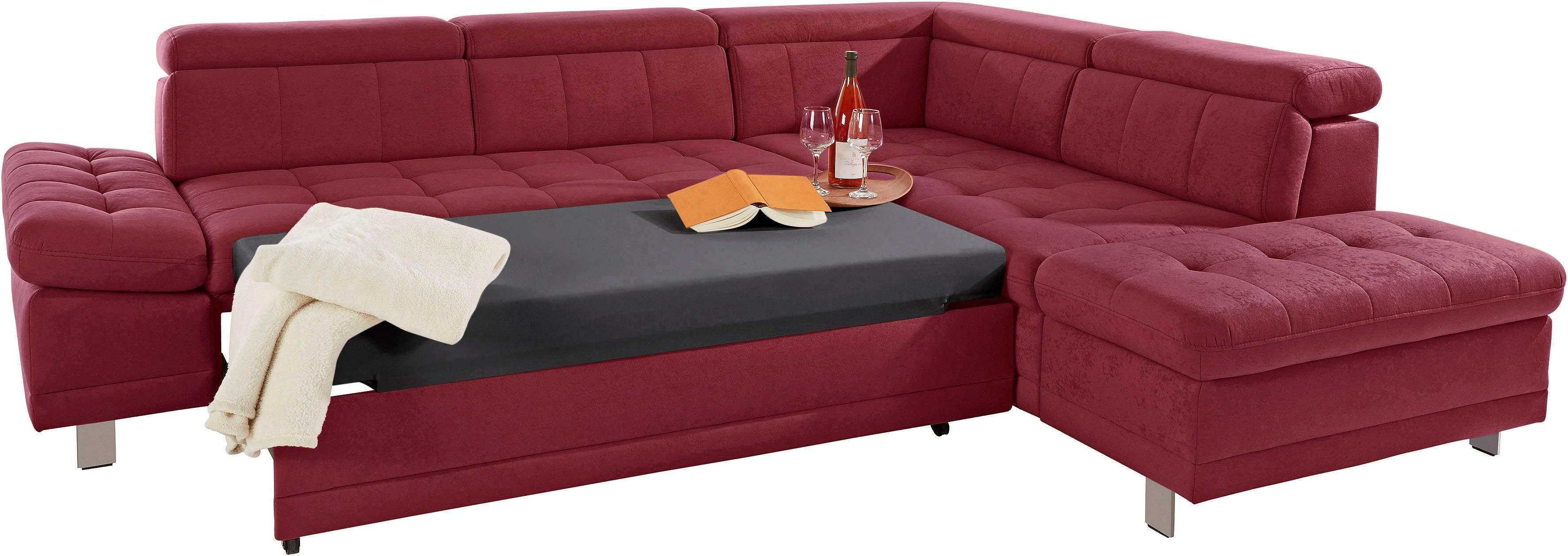 sit&more Ecksofa Limit L-Form, wahlweise mit günstig online kaufen