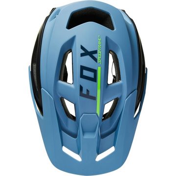 Fox Racing Fahrradhelm Fox Helm Speedframe Pro Blocked Dusty Blue Größe S (1-tlg)