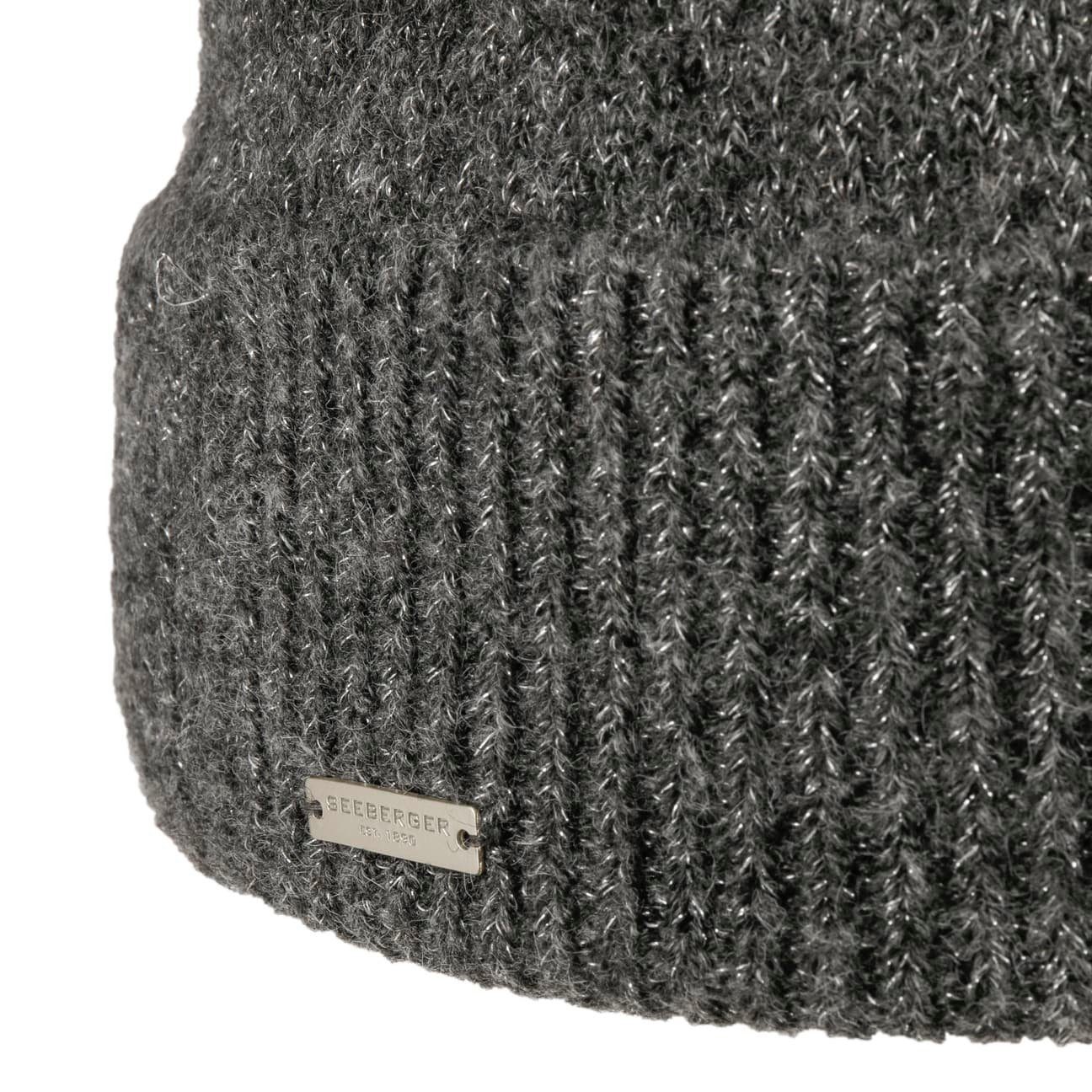 Seeberger Beanie (1-St) Strickmütze mit Umschlag